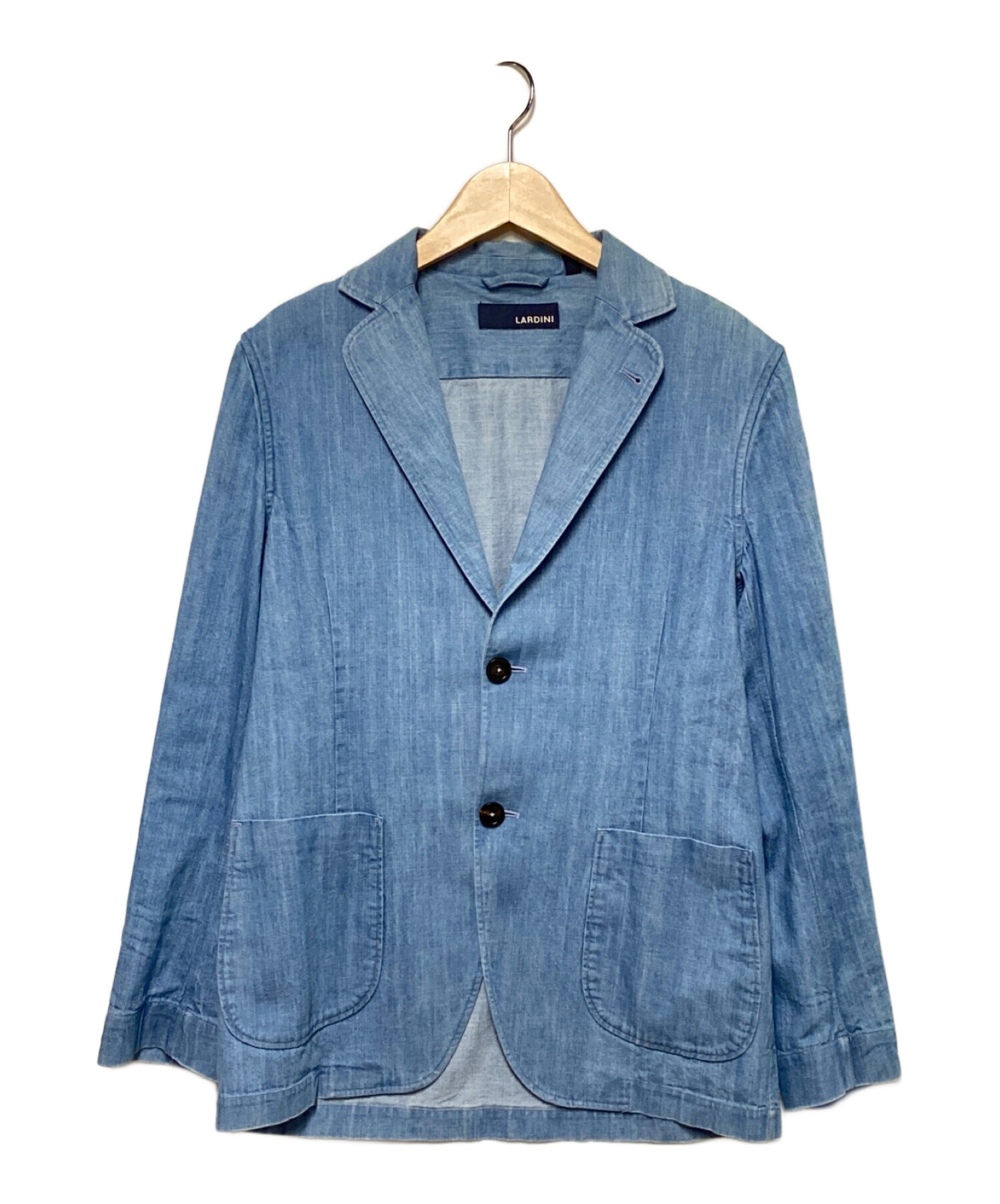 中古・古着通販】LARDINI (ラルディーニ) デニムテーラードジャケット 