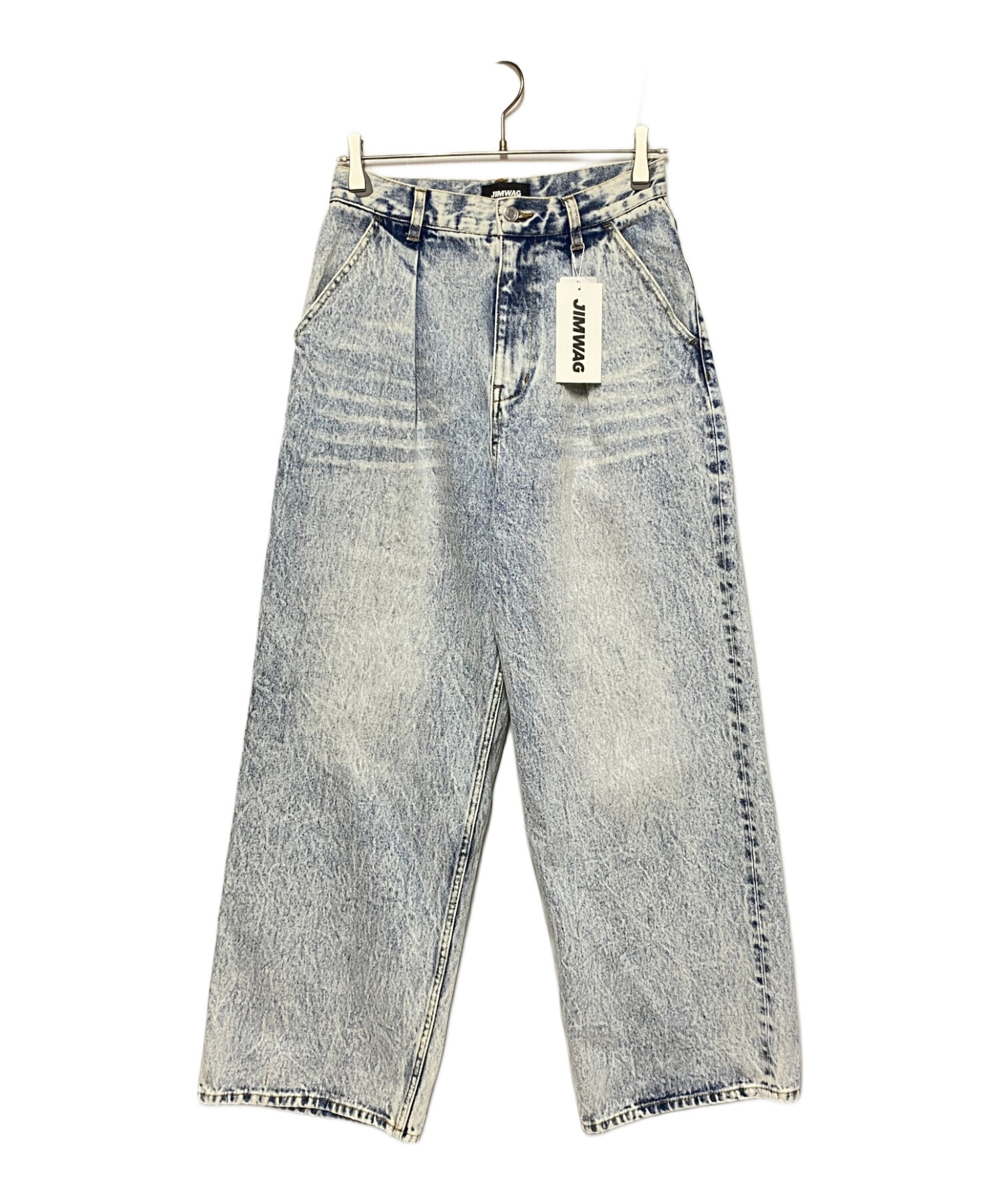 中古・古着通販】JIMWAG (ジムワッグ) ワイドデニムパンツ インディゴ 