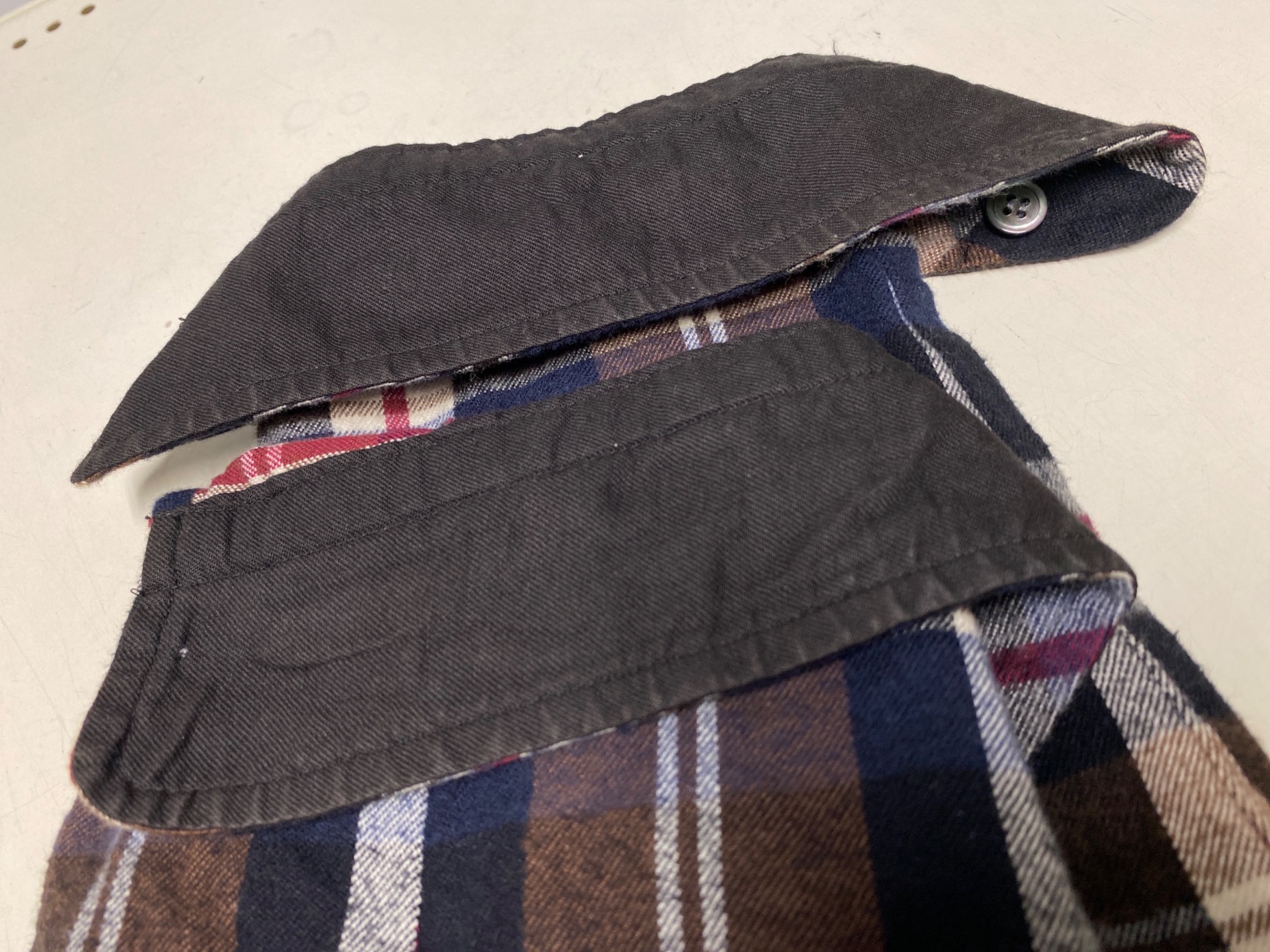 中古・古着通販】sacai (サカイ) ドッキングロングスリーブカットソー 