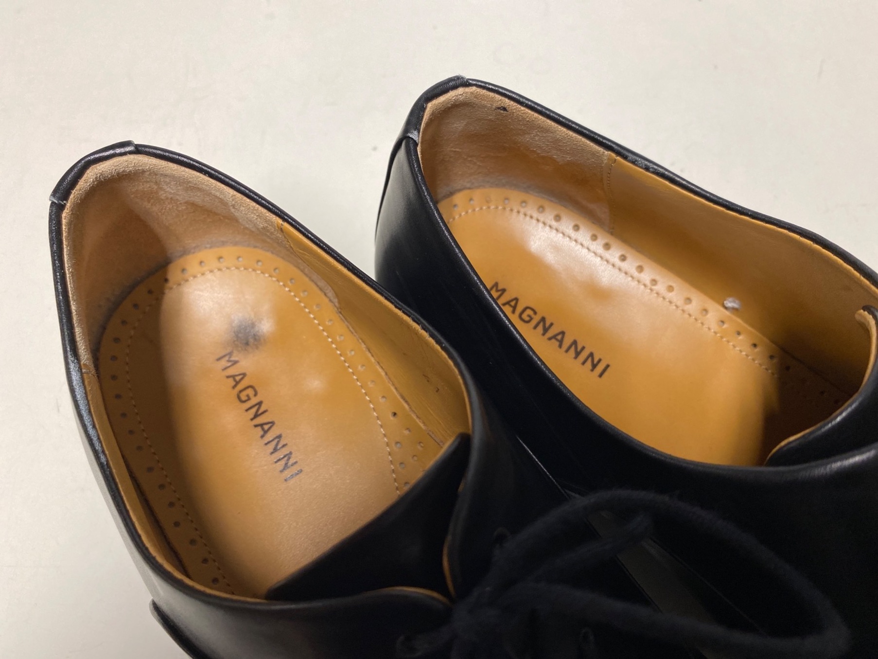 未使用 MAGNANNI マグナーニ ビットローファー ブラック 41 脂っこ 26cm