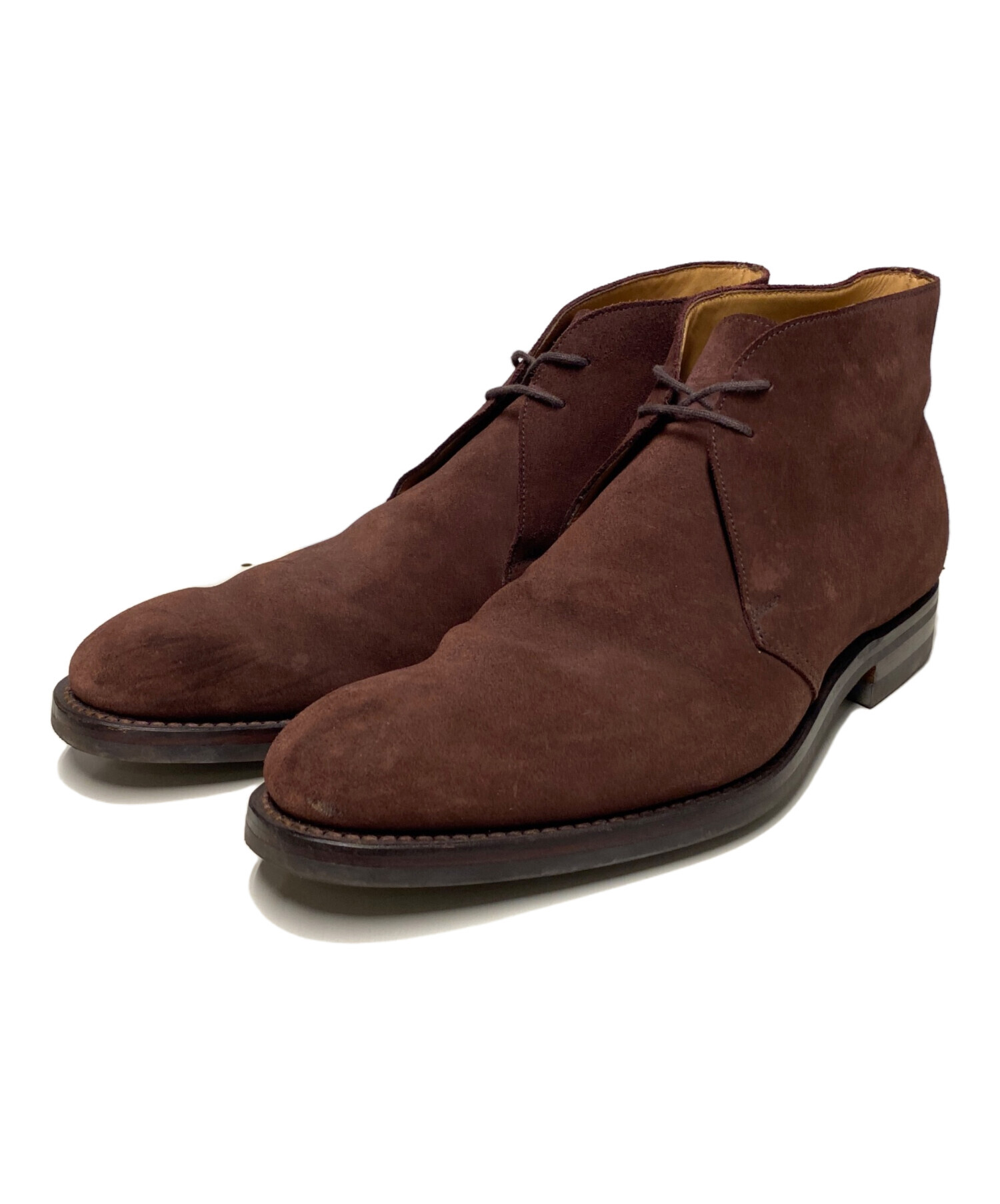 Paul Smith ポールスミス スエード 撮さ チャッカブーツ ブラウン