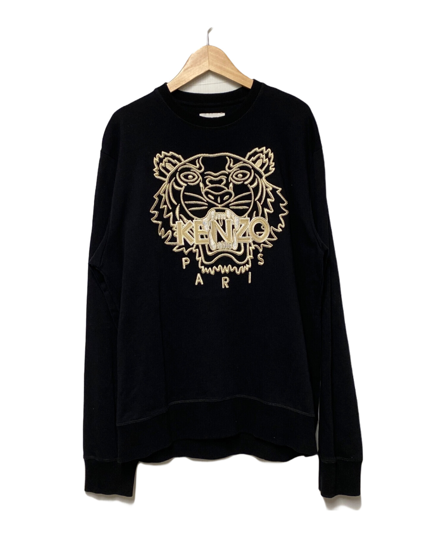 中古・古着通販】KENZO (ケンゾー) タイガー刺繍クルーネック 