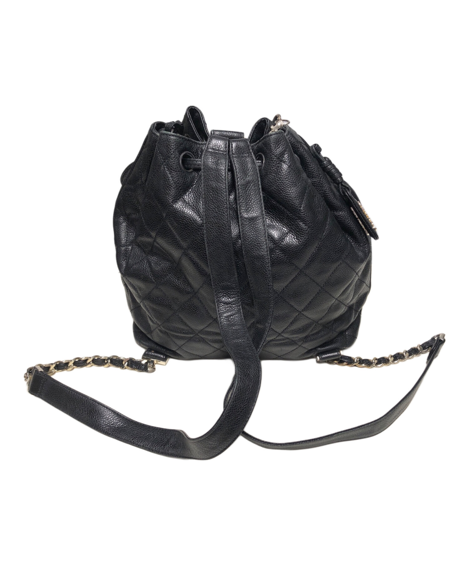 決まりましたCHANEL 即完激レア キャビアスキン リュック 定価60万over