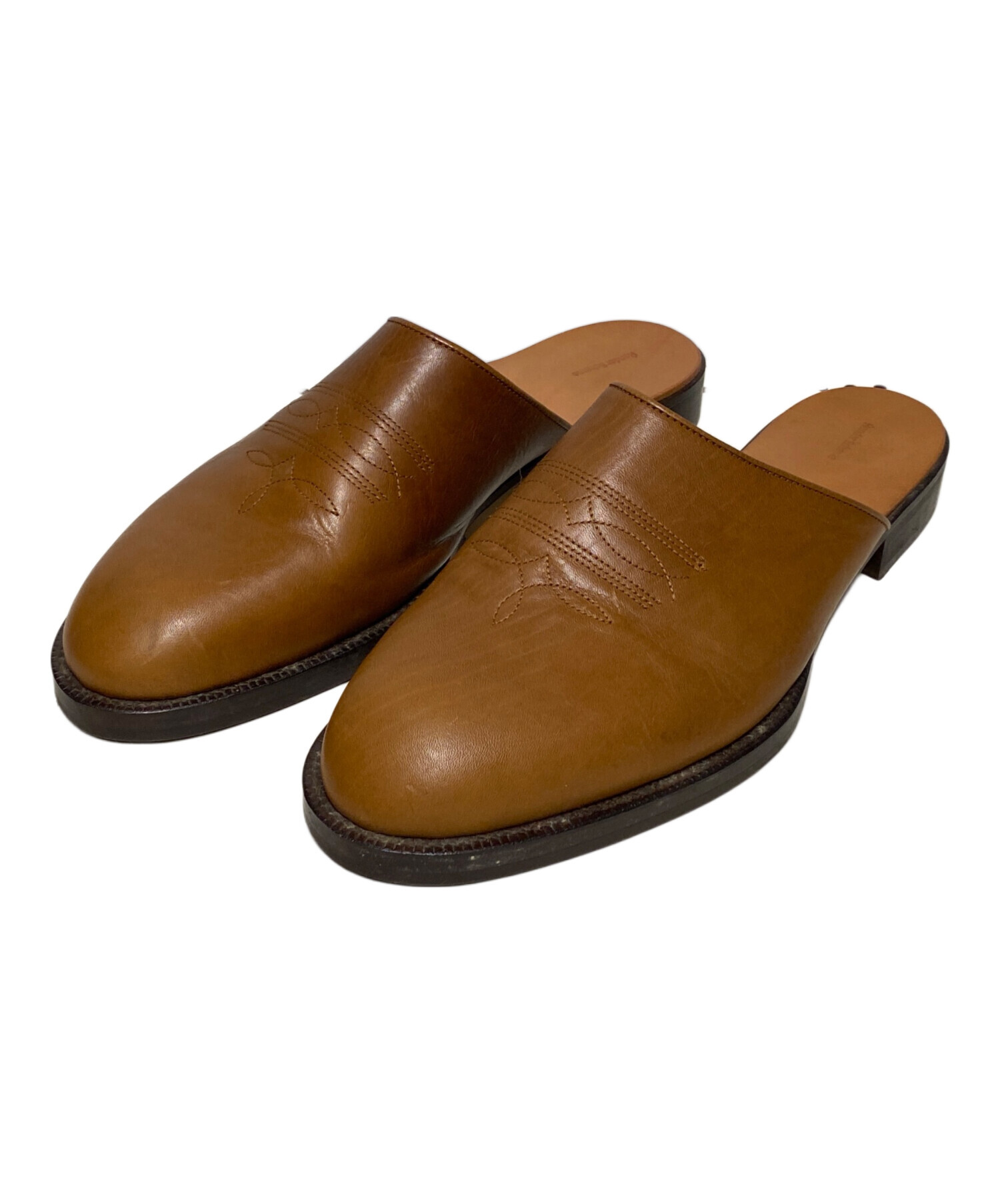 中古・古着通販】HENDER SCHEME (エンダースキーマ) cheak / レザー 