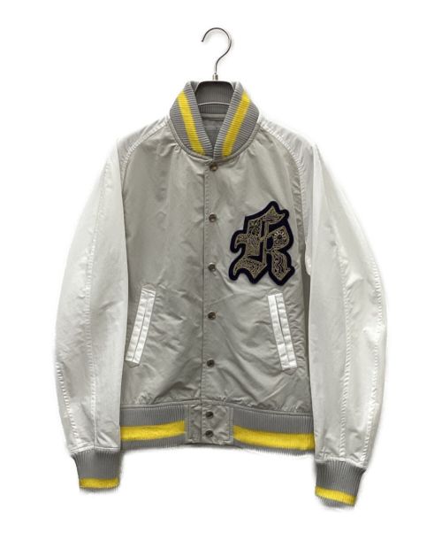 希少 SUPREME ブラックレザー 硬い スタジャン