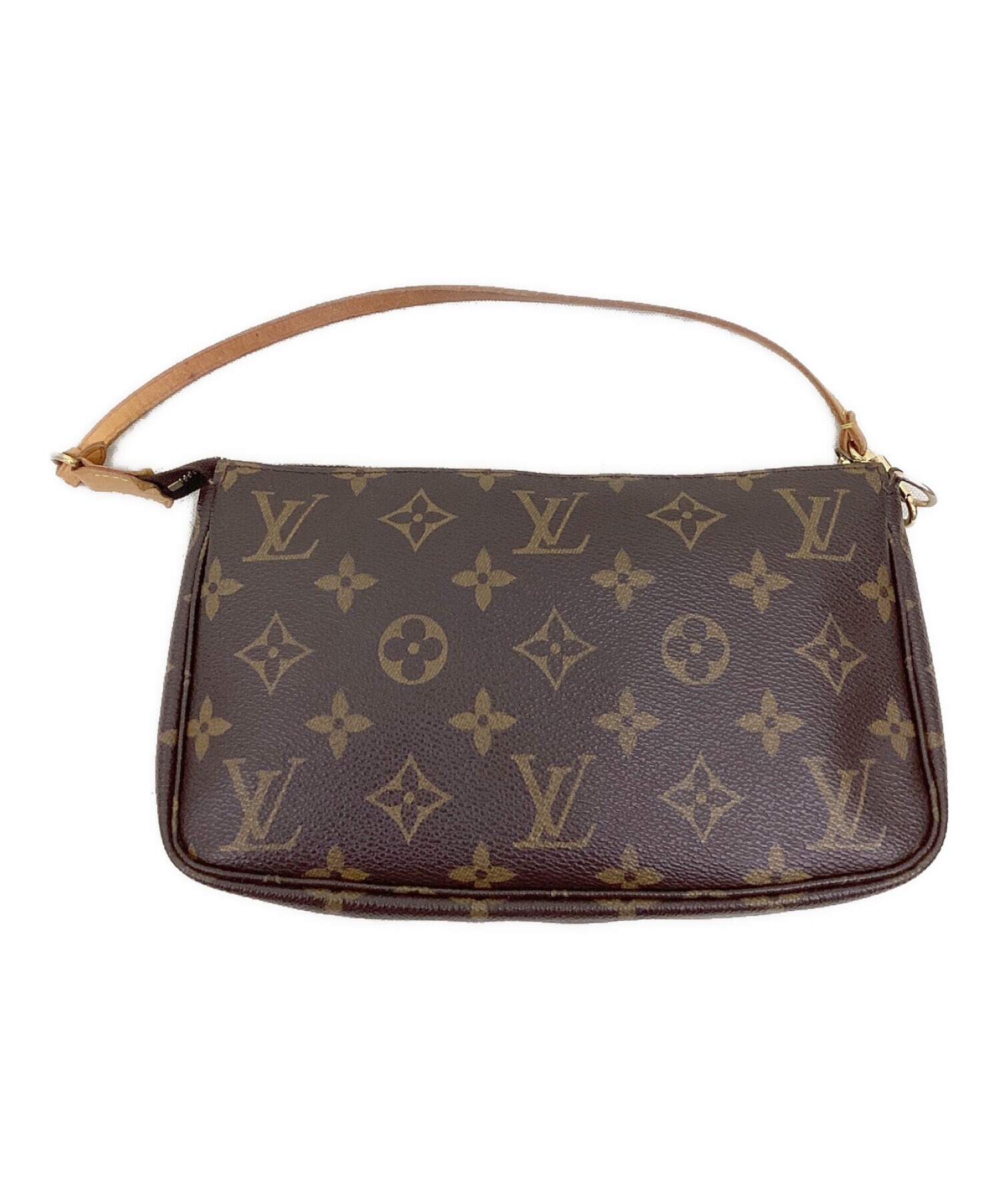 中古・古着通販】LOUIS VUITTON (ルイ ヴィトン) ポーチ ブラウン 