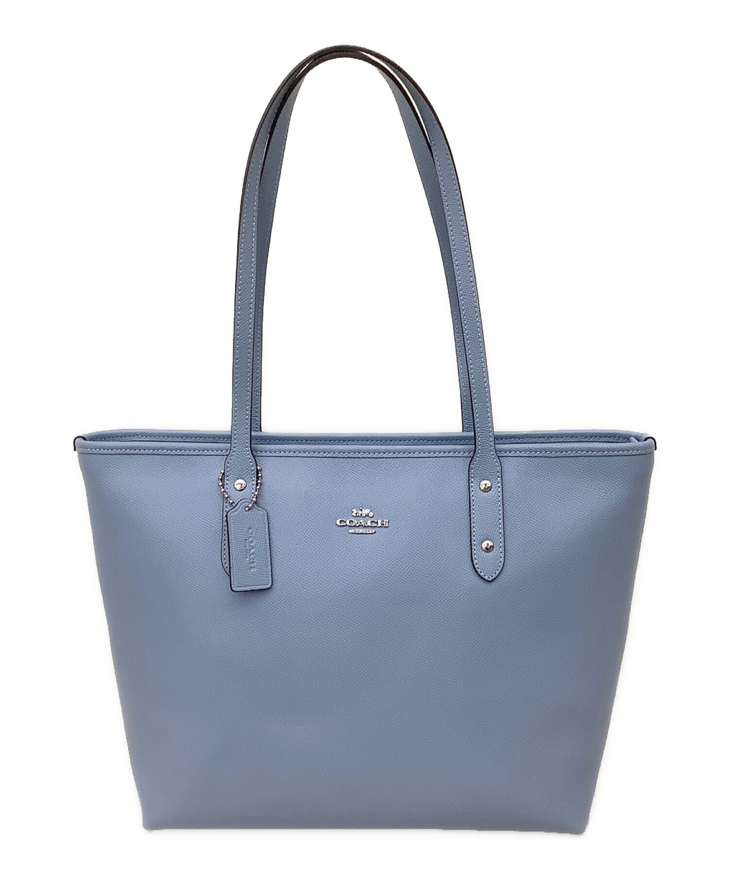中古・古着通販】COACH (コーチ) トートバッグ ブルー｜ブランド・古着 