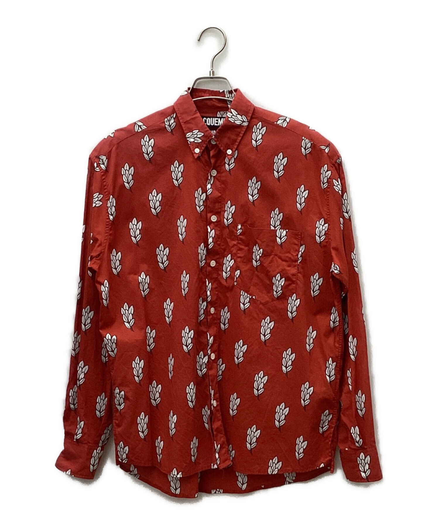 中古・古着通販】JACQUEMUS (ジャックムス) シャツ レッド サイズ:46 