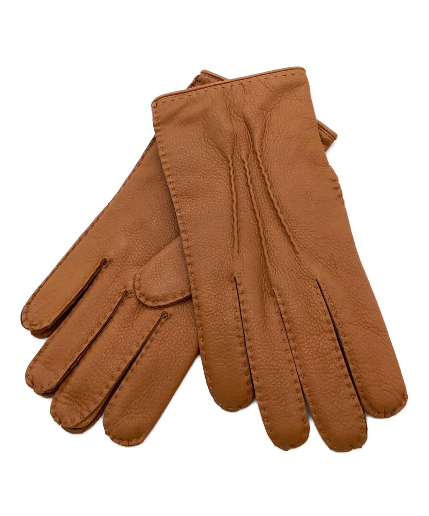 Sermoneta gloves (セルモネータグローブス) レザーグローブ ブラウン