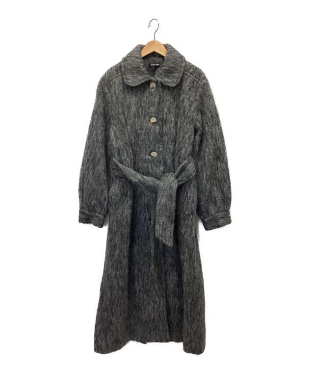 シールームリン シャギーラウンドカラーロングコート シールームリン