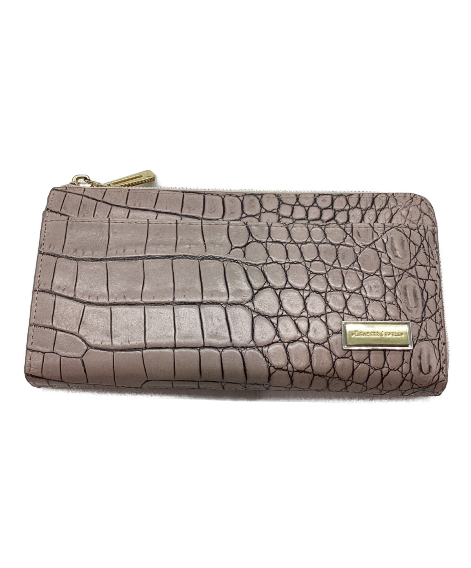 レザージュエルズ長財布 未使用 レザージュエルズ クロコダイル