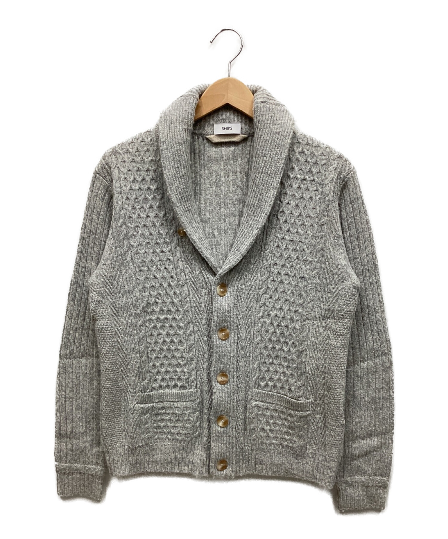 【美品】シップス ships メンズ カーディガン Lサイズ SALE／35%OFFSHIPS MEN SHIPS:＜手洗い可能＞ウール