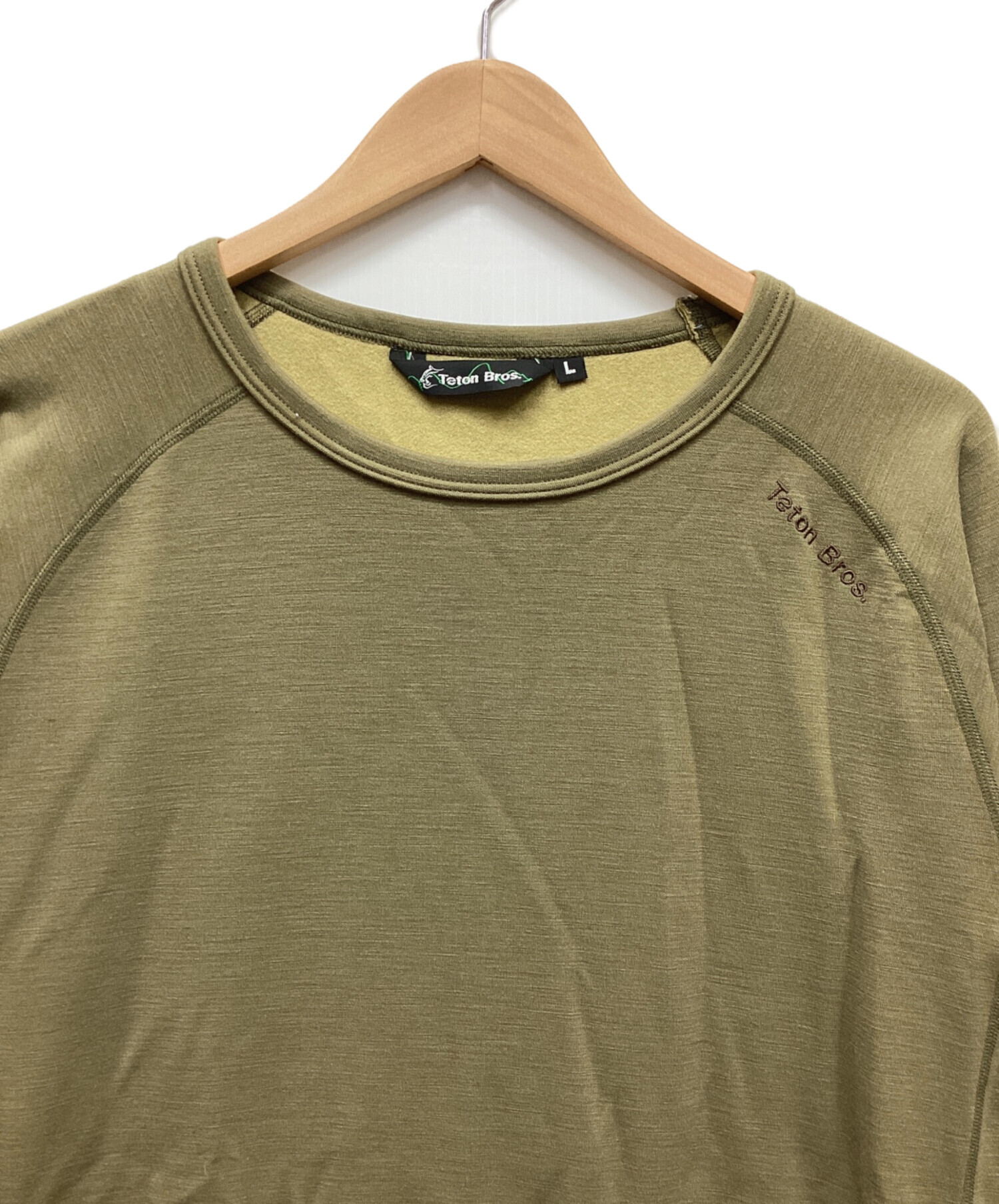 中古・古着通販】Teton Bros (ティートンブロス) カットソー ブラウン 