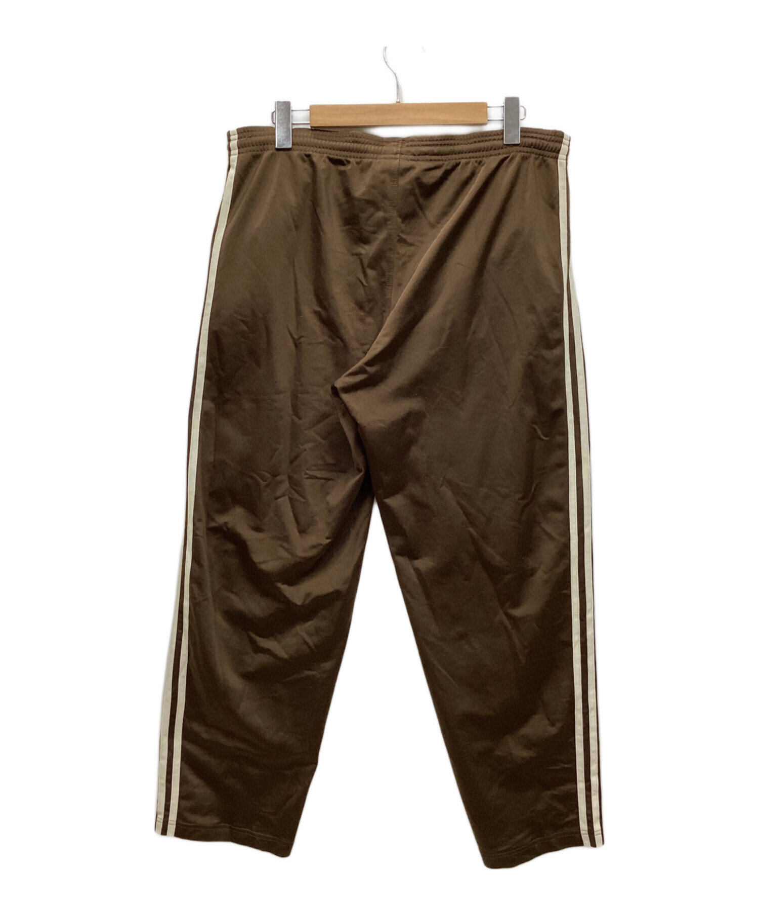 中古・古着通販】adidas (アディダス) トラックパンツ ブラウン サイズ 
