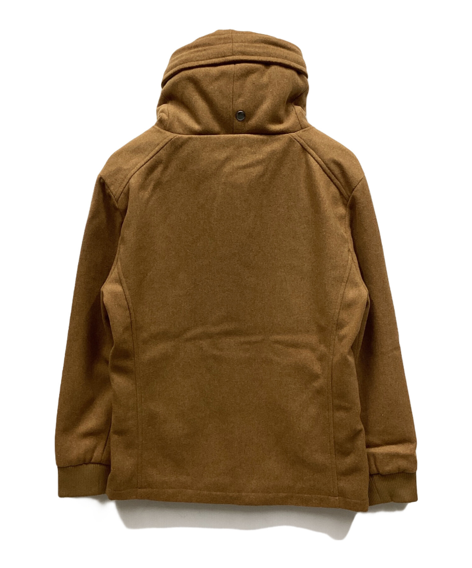 中古・古着通販】A.S.M (エイエムエス) フード付コート ブラウン 