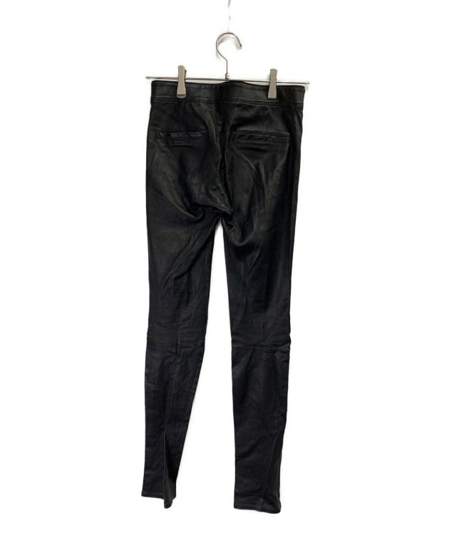 HELMUT LANG ヘルムートラング ラムレザー パンツ（中古・古着通販 