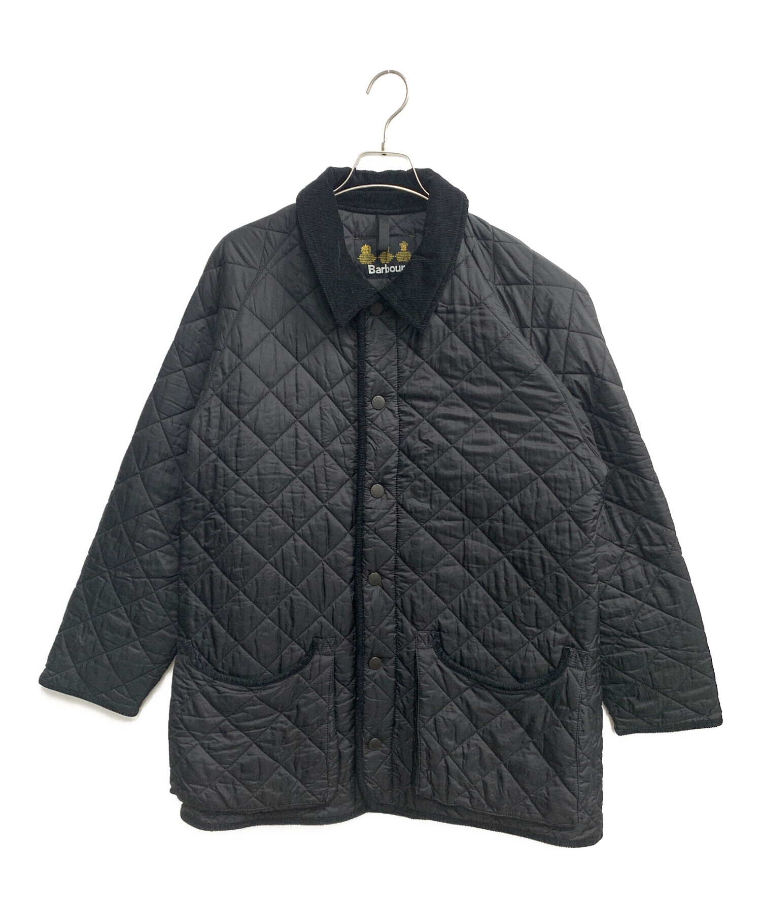 中古・古着通販】Barbour (バブアー) キルティングジャケット ブラック 