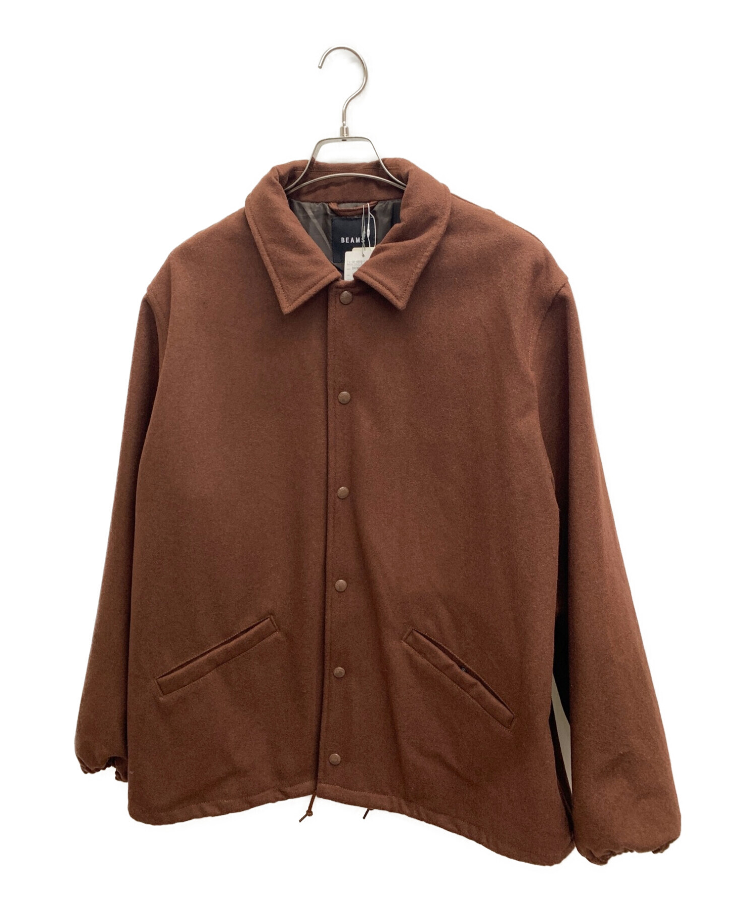 中古・古着通販】BEAMS (ビームス) ウールジャケット ブラウン サイズ 