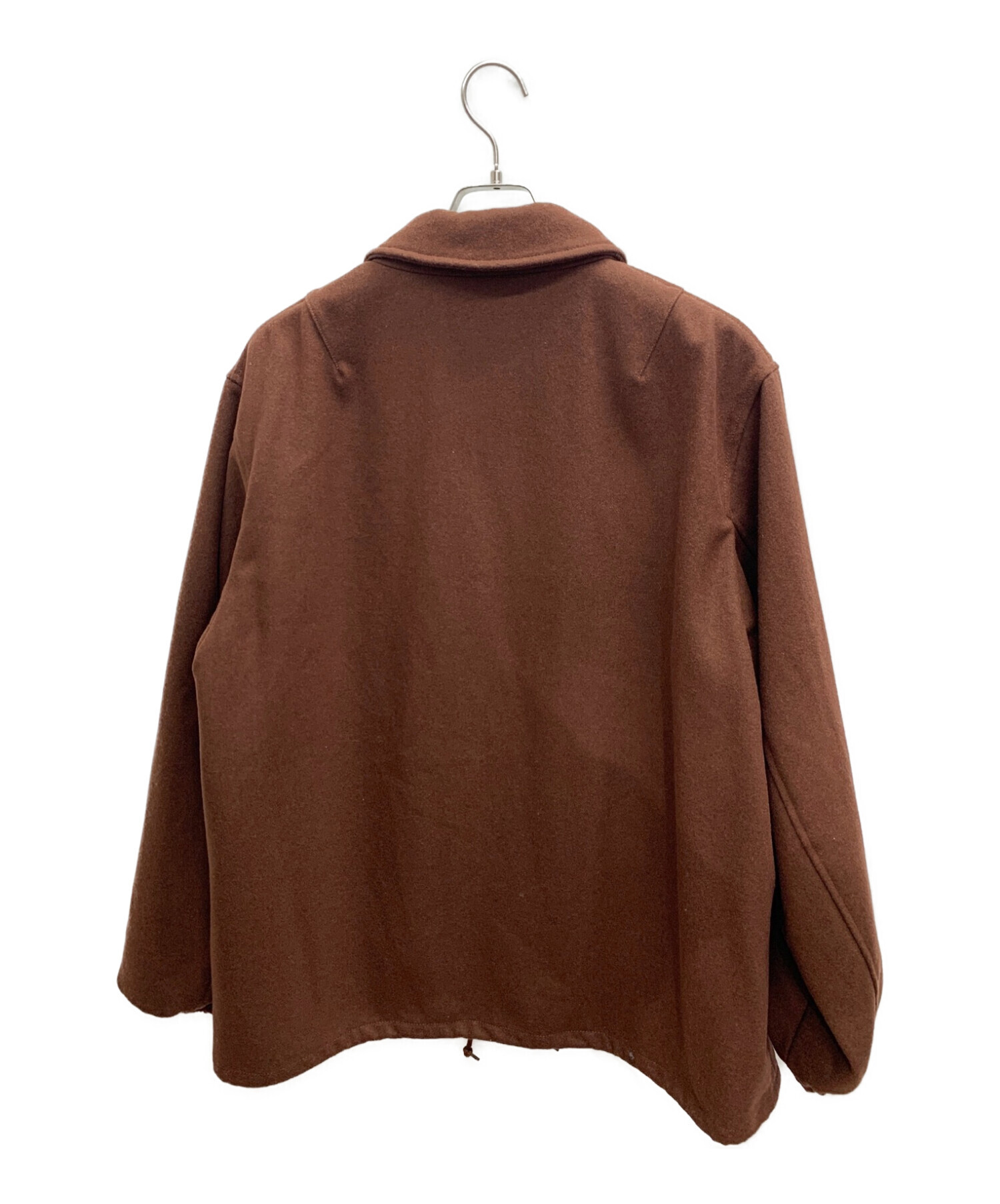 中古・古着通販】BEAMS (ビームス) ウールジャケット ブラウン サイズ 