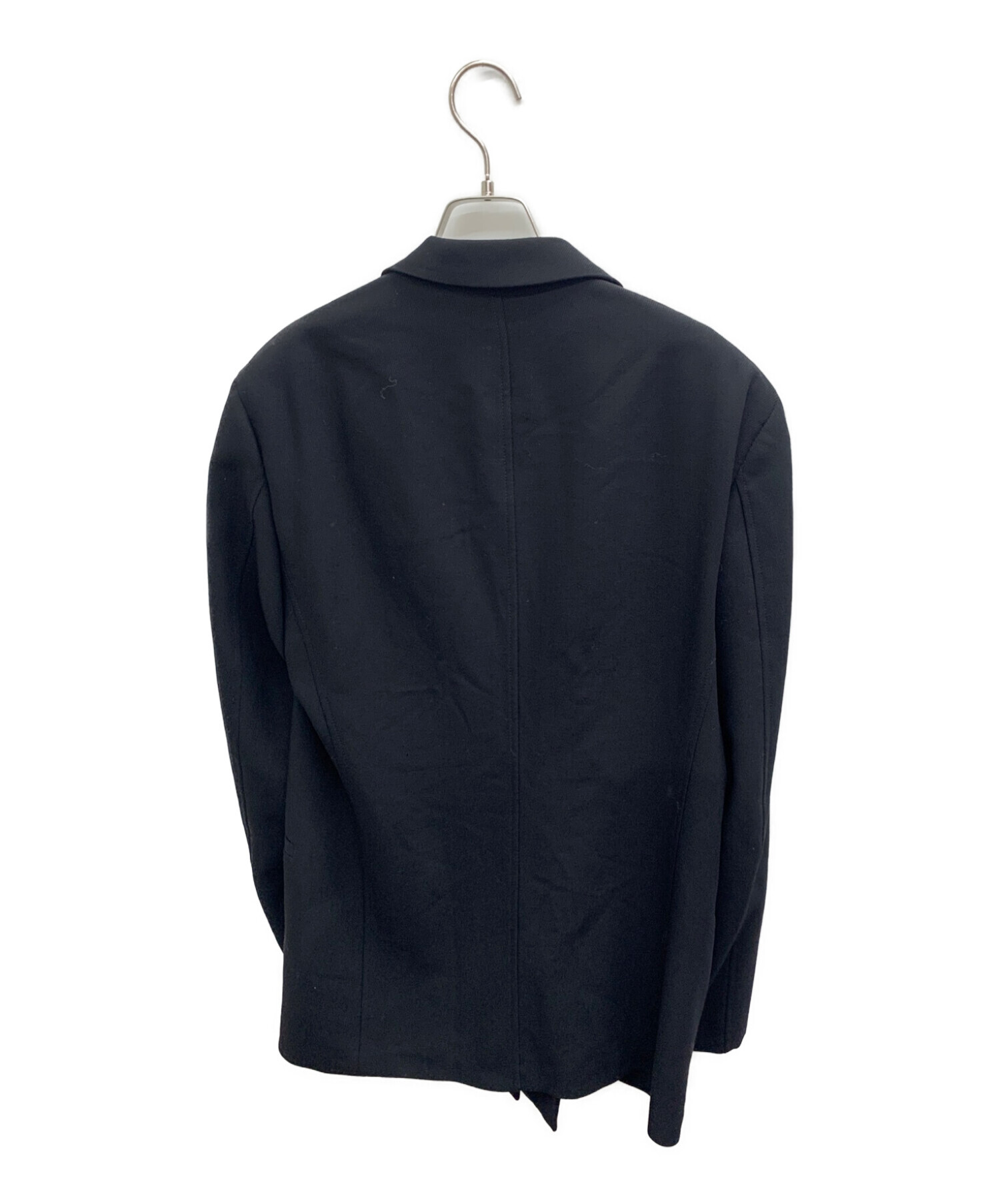 ARMANI COLLEZIONI (アルマーニ コレツィオーニ) フライフロントジャケット ブラック サイズ:46