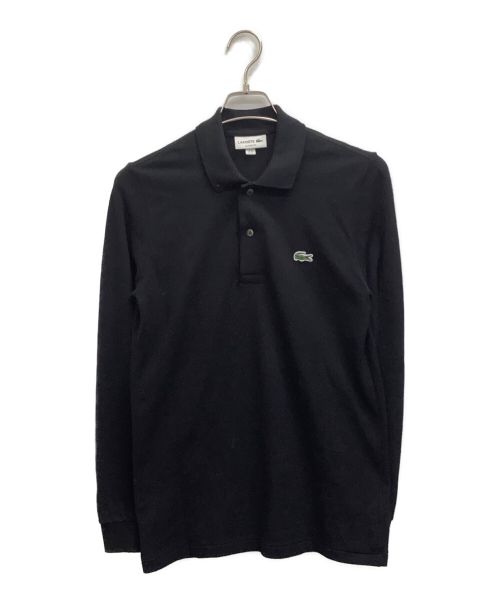 LACOSTE (ラコステ) オリジナルフィット長袖ポロシャツ ブラック サイズ:XS