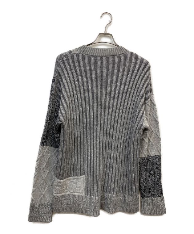 中古・古着通販】VERSACE (ヴェルサーチェ) ニット グレー サイズ:48 