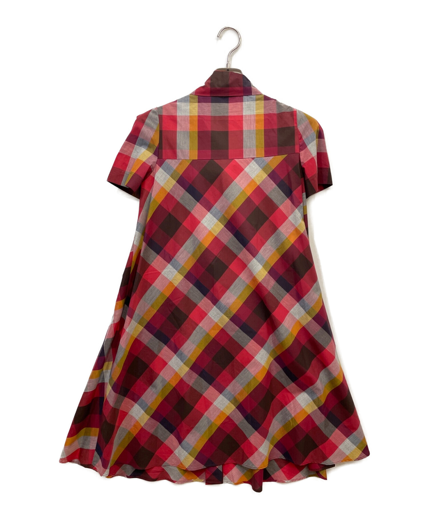 Vivienne Westwood RED LABEL 半袖ワンピース サイズ2 中古・古着通販】Vivienne Westwood RED LABEL (ヴィヴィアンウエスト