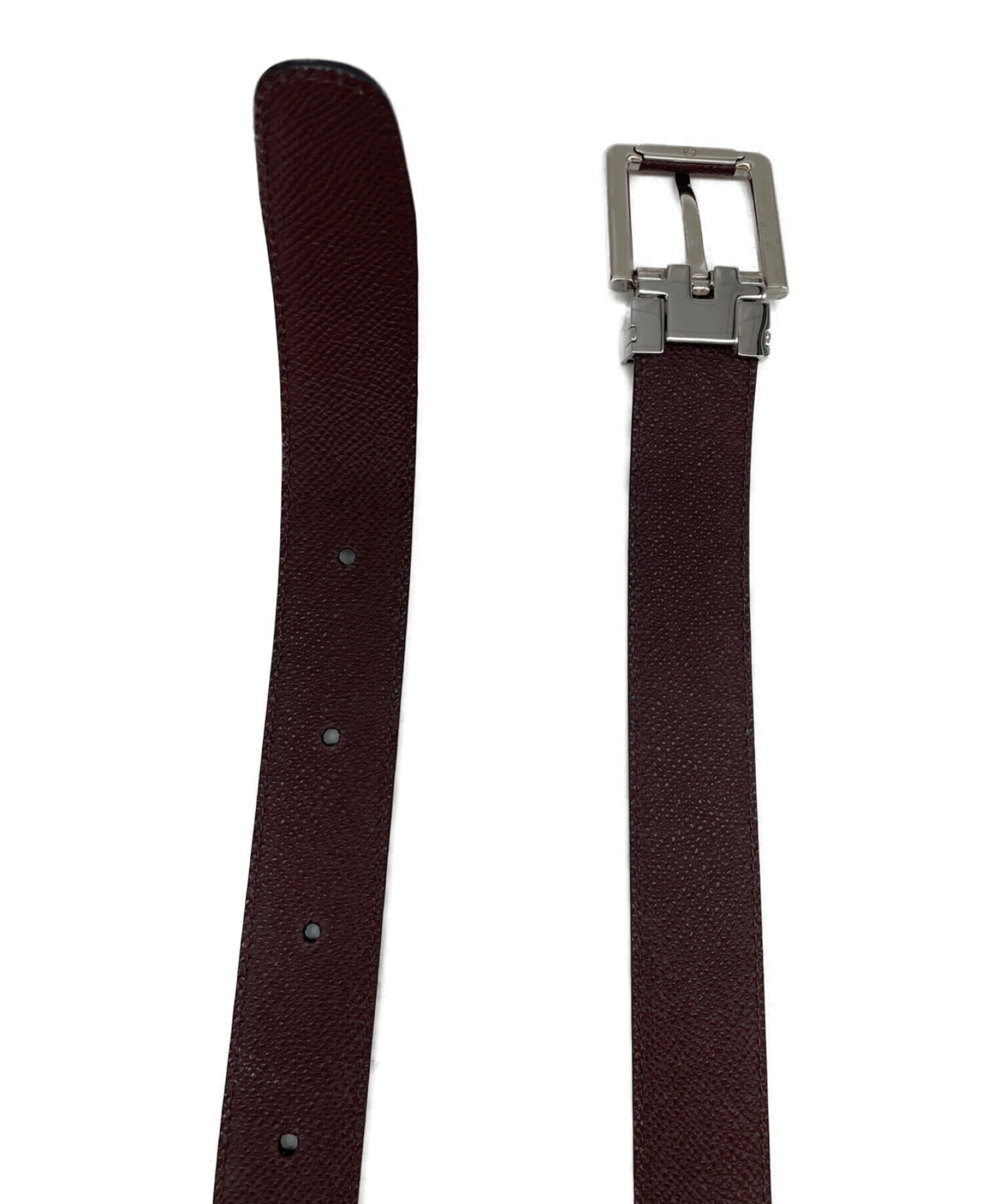 新品] DUNHILL ダンヒル ベルト ブラック リバーシブル 110cm