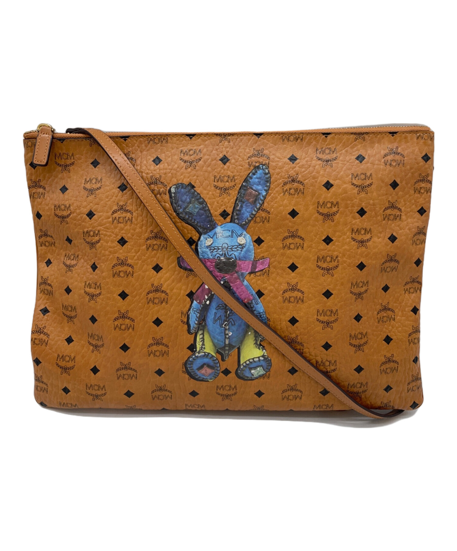中古・古着通販】MCM (エムシーエム) 2WAYバッグ ブラウン｜ブランド 