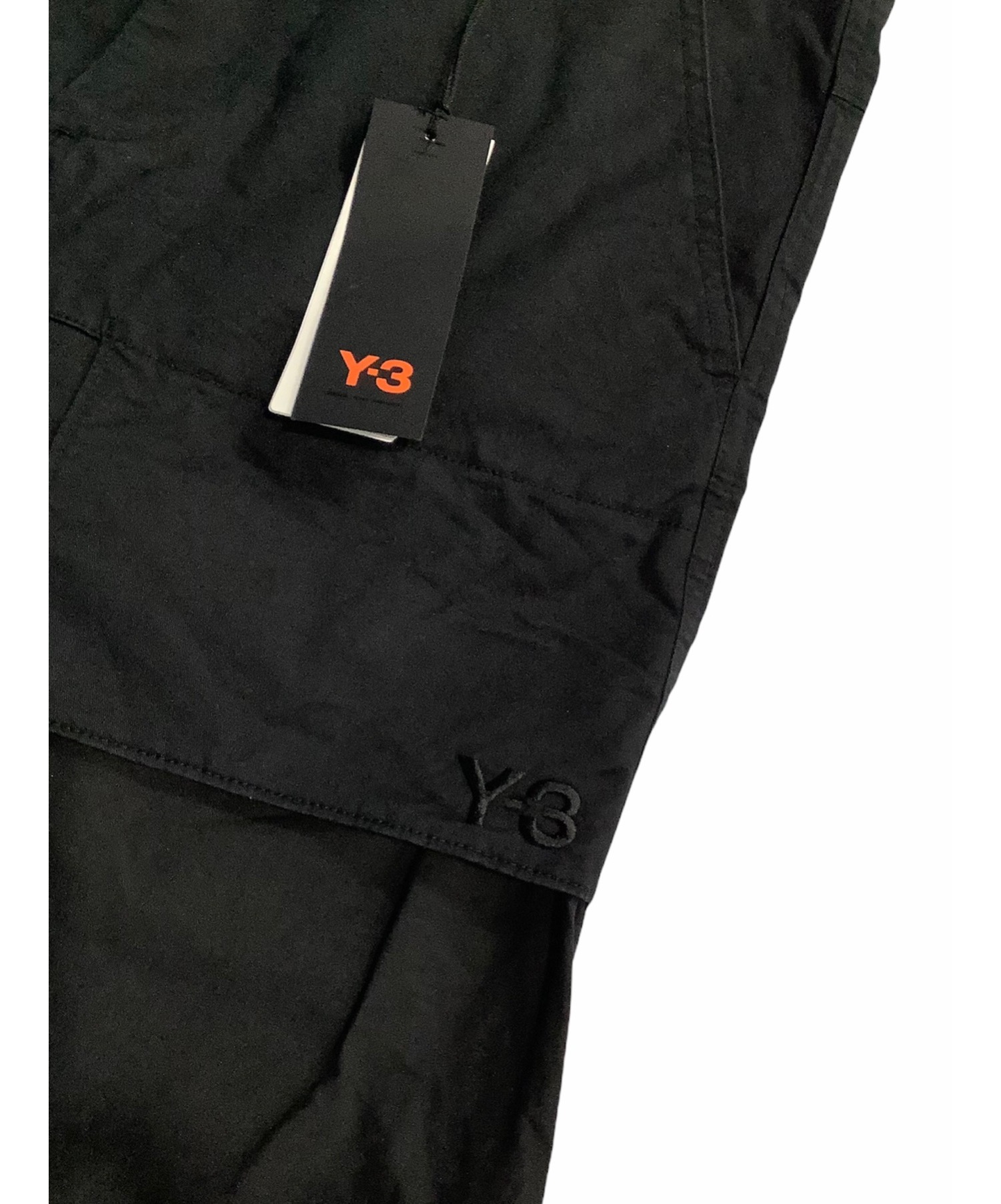 Y-3 (ワイスリー) GABARDINE CARGO PANTS ブラック サイズ:XS 未使用品
