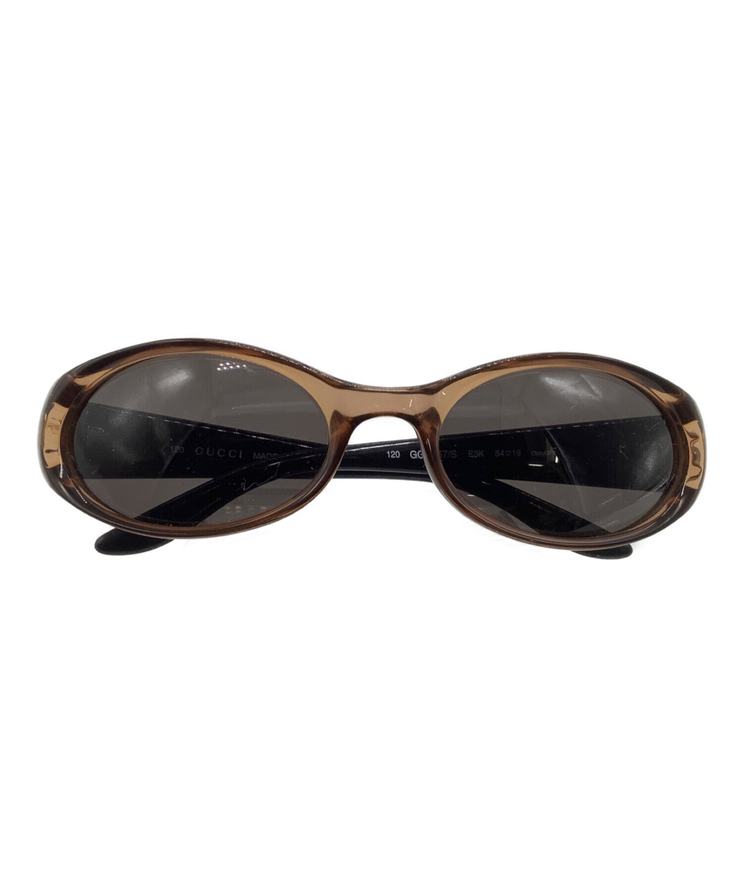 中古・古着通販】GUCCI (グッチ) サングラス ブラウン｜ブランド 