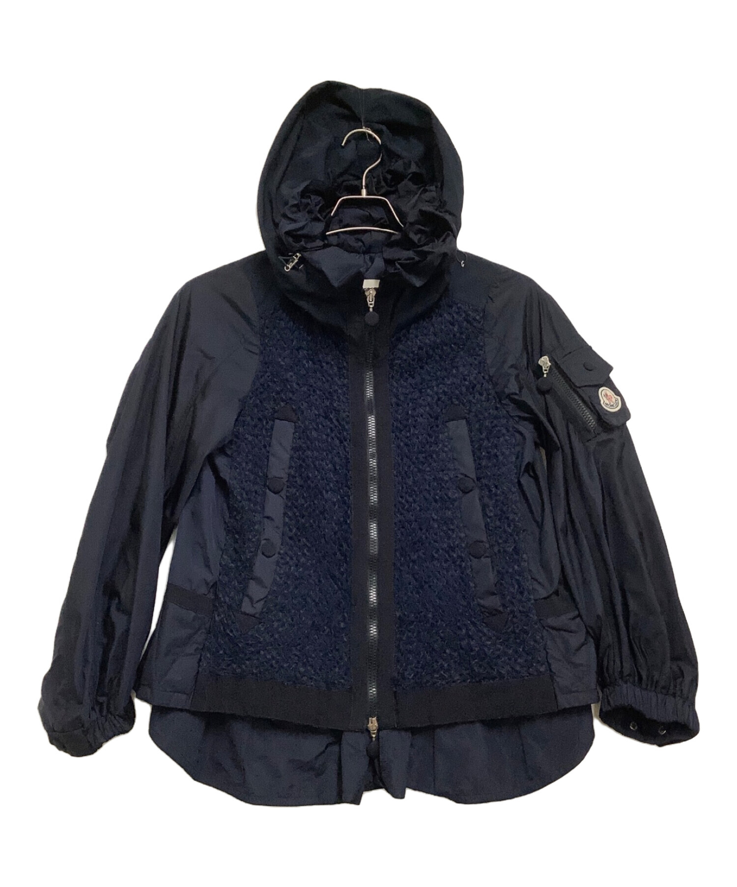 中古・古着通販】MONCLER (モンクレール) ナイロンジップブルゾン 