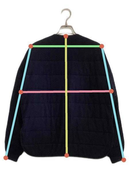 中古・古着通販】nagonstans (ナゴンスタンス) 中綿ブルゾン サイズ:38 