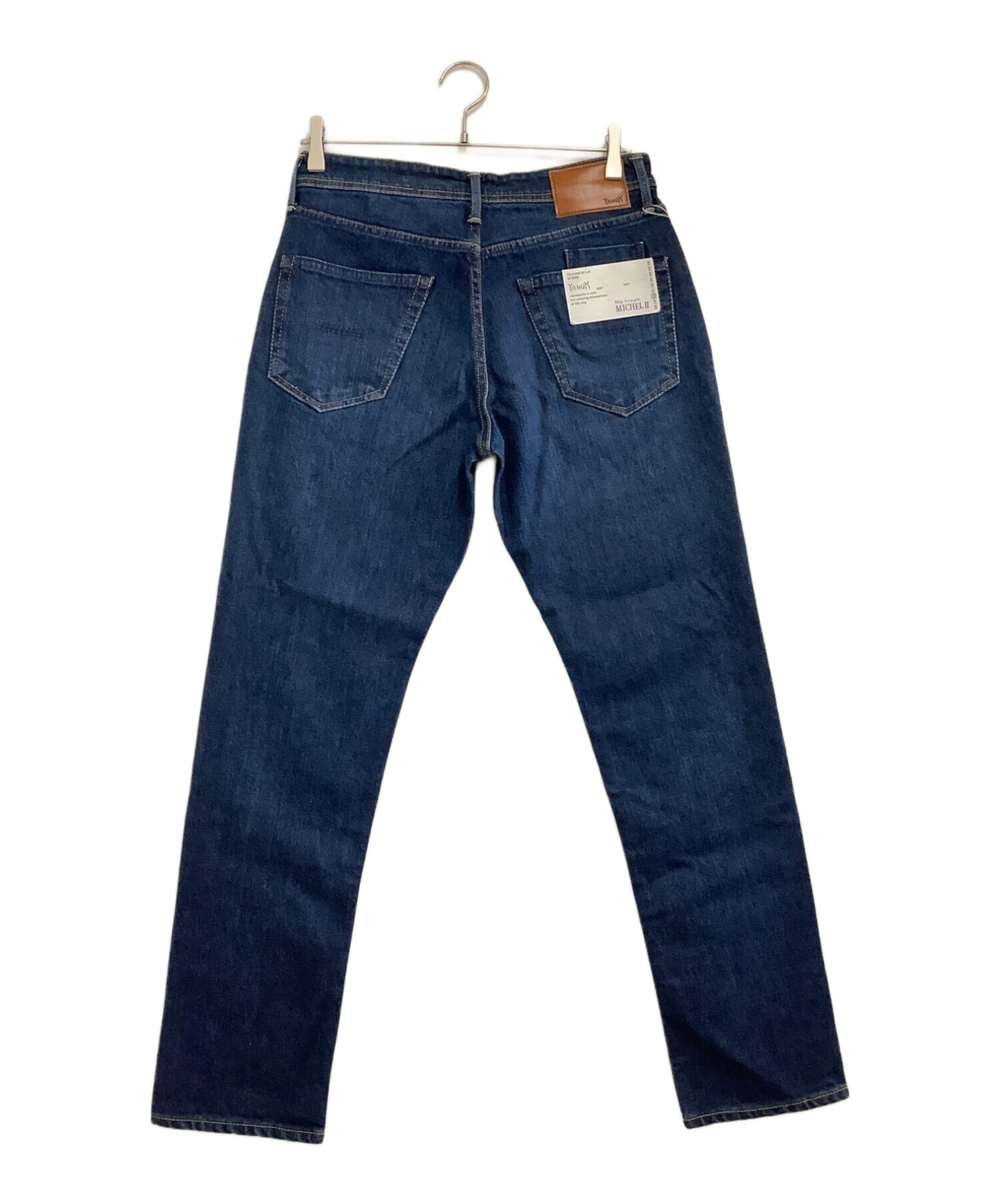中古・古着通販】YANUK (ヤヌーク) デニムパンツ MICHEL Ⅱ ブルー 