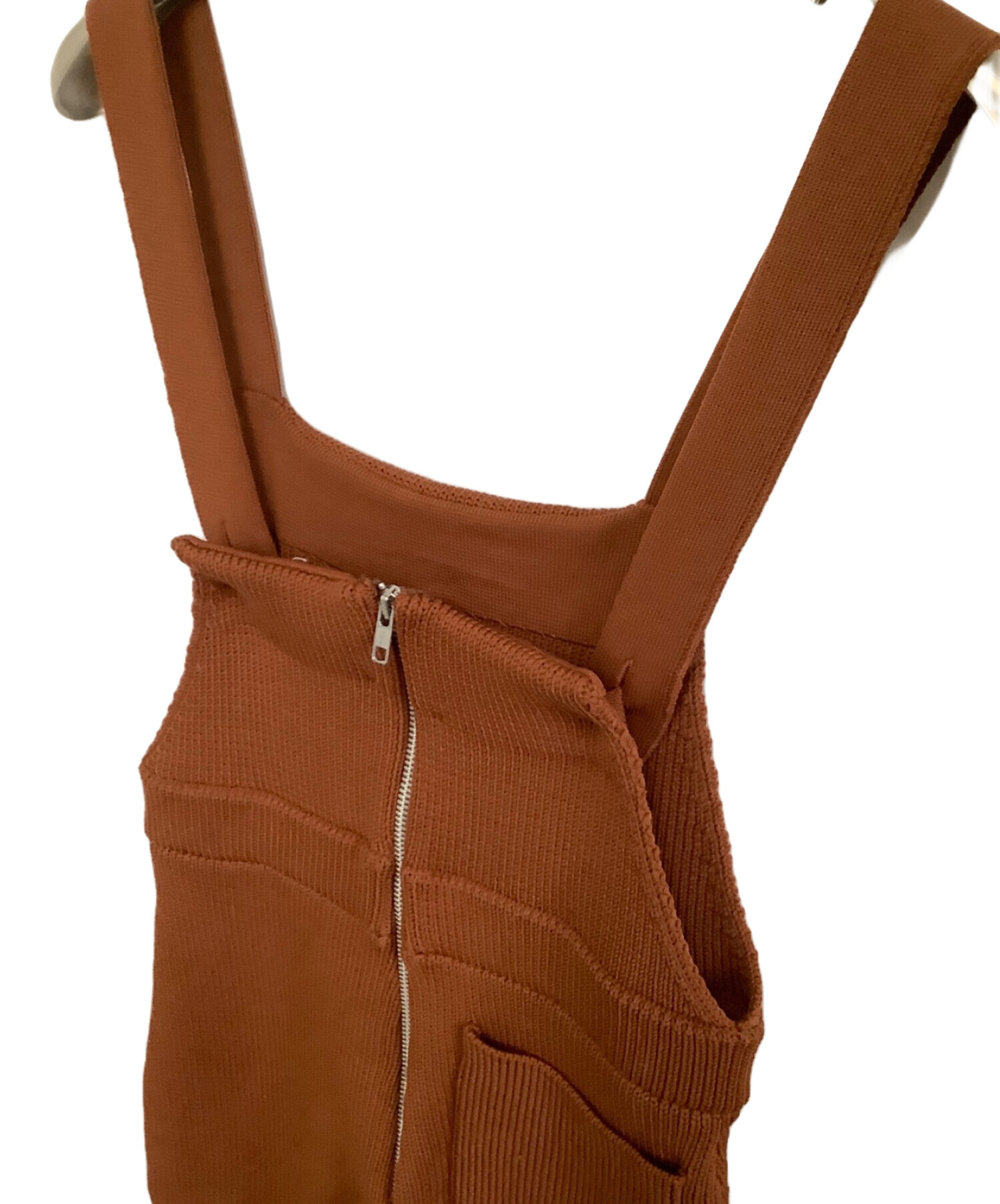 irojikake Knit Overalls（BLACK）サロペット パンツ