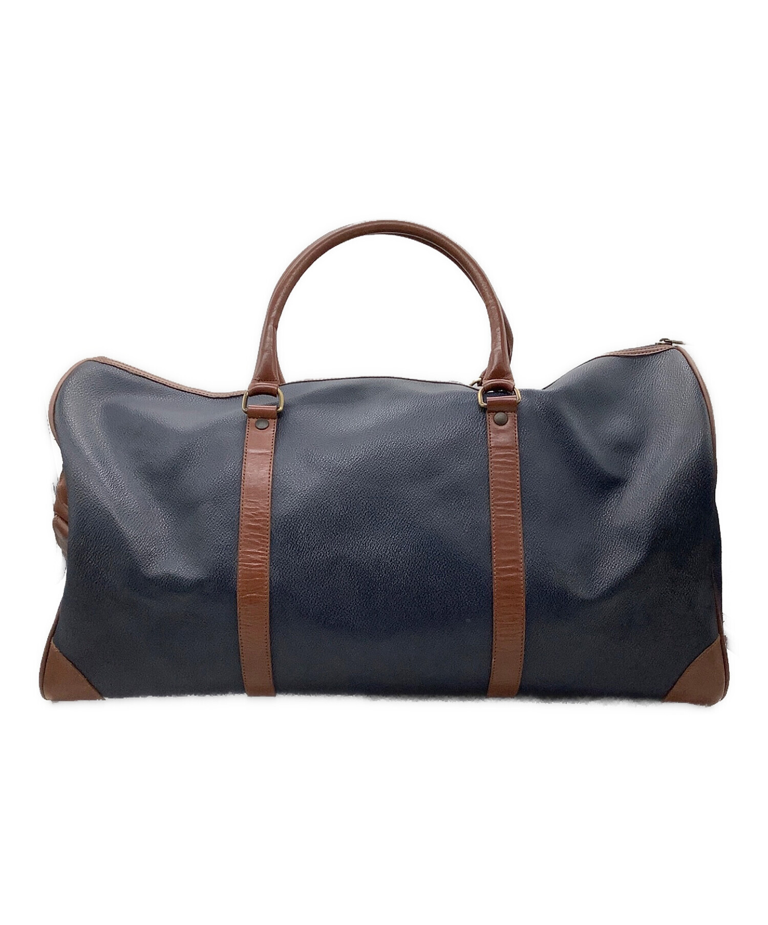 バーバリー ボストンバッグ ネイビー