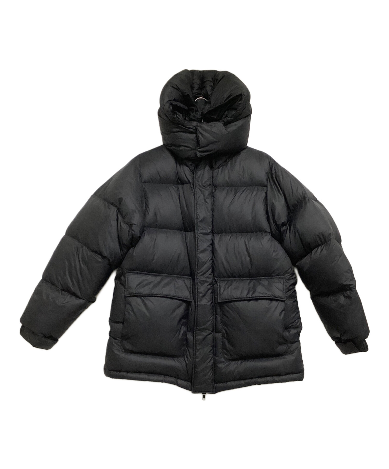 中古・古着通販】BEAMS (ビームス) ダウンジャケット ブラック サイズ 