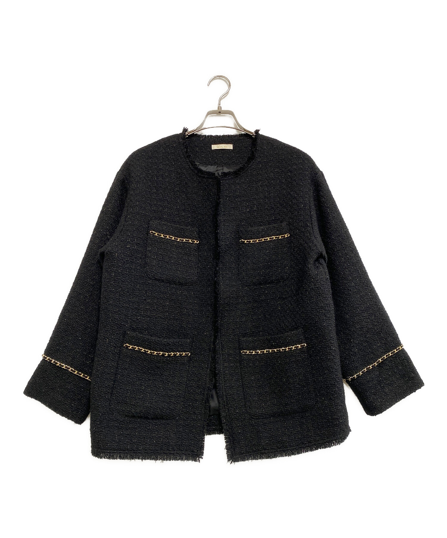 中古・古着通販】Loungedress (ラウンジドレス) チェーンツイード  