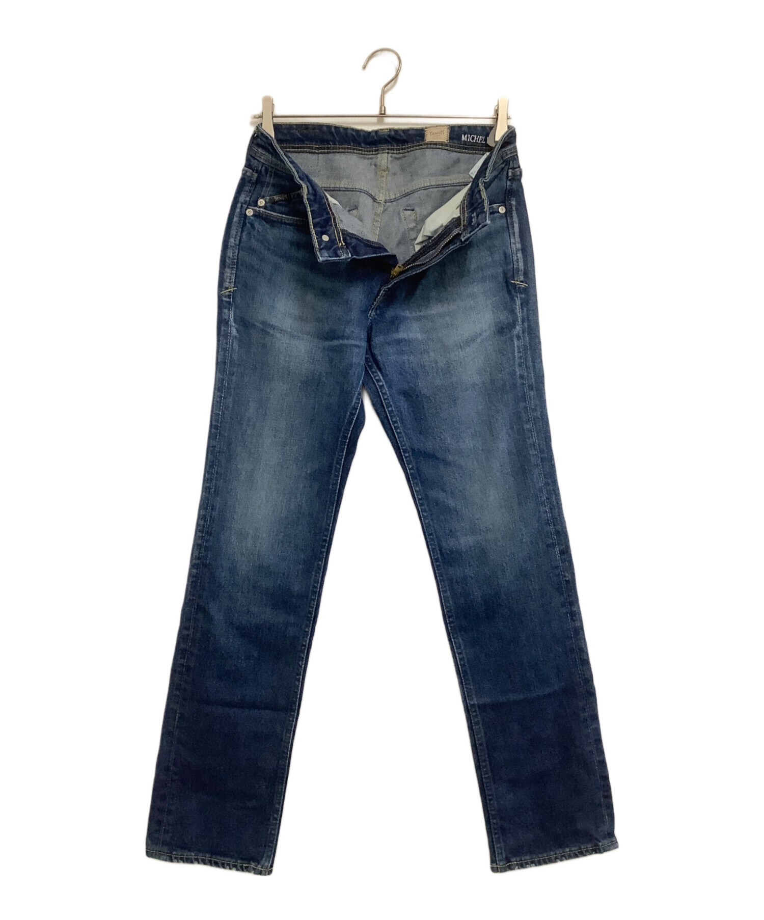 中古・古着通販】YANUK (ヤヌーク) デニムパンツ MICHEL Ⅱ OBL 