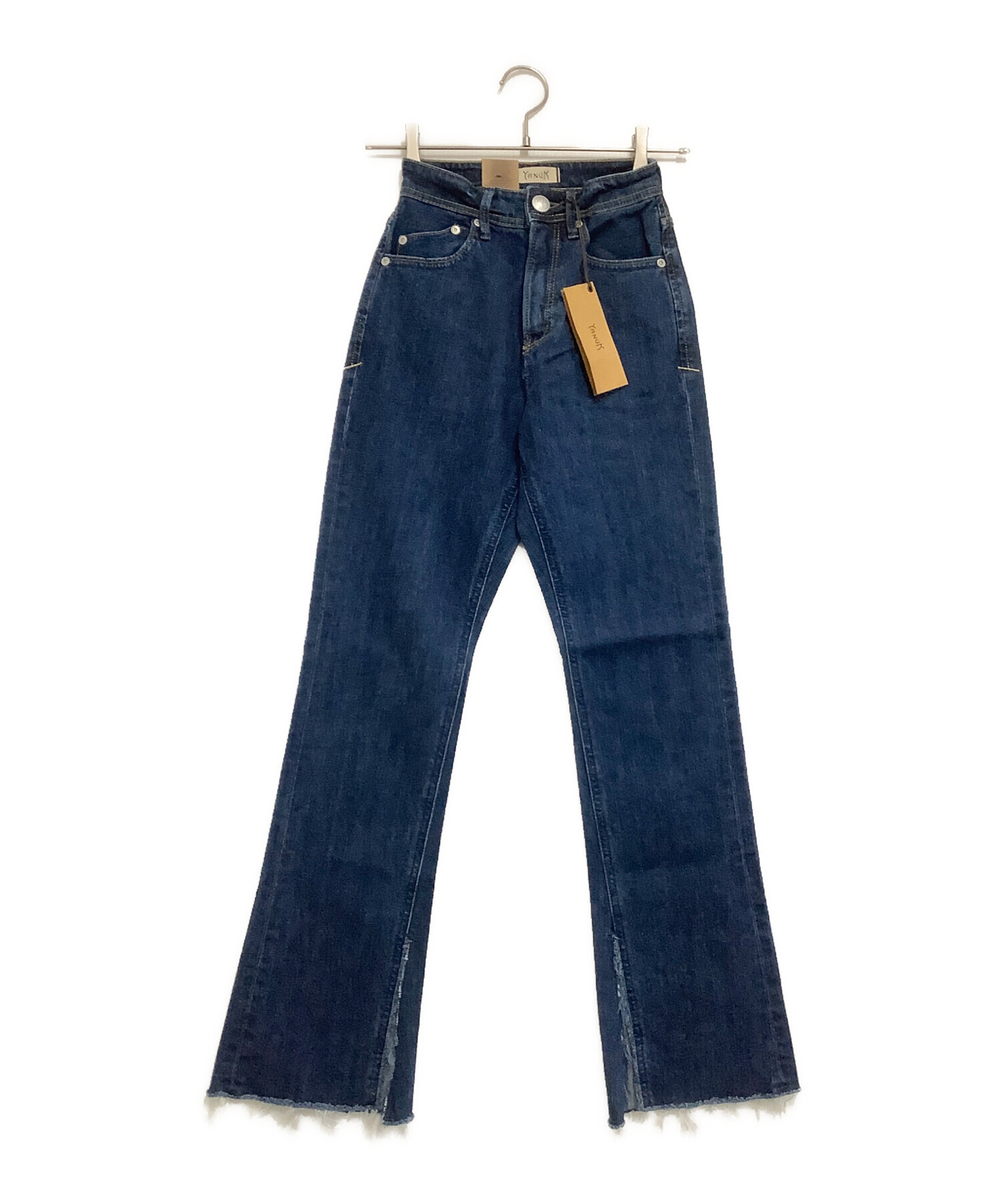 中古・古着通販】YANUK (ヤヌーク) デニムパンツ ブルー サイズ:21 未  