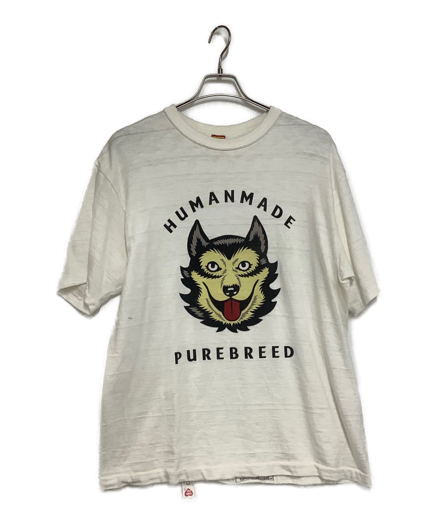 HUMAN MADE (ヒューマンメイド) Tシャツ ホワイト サイズ:XL