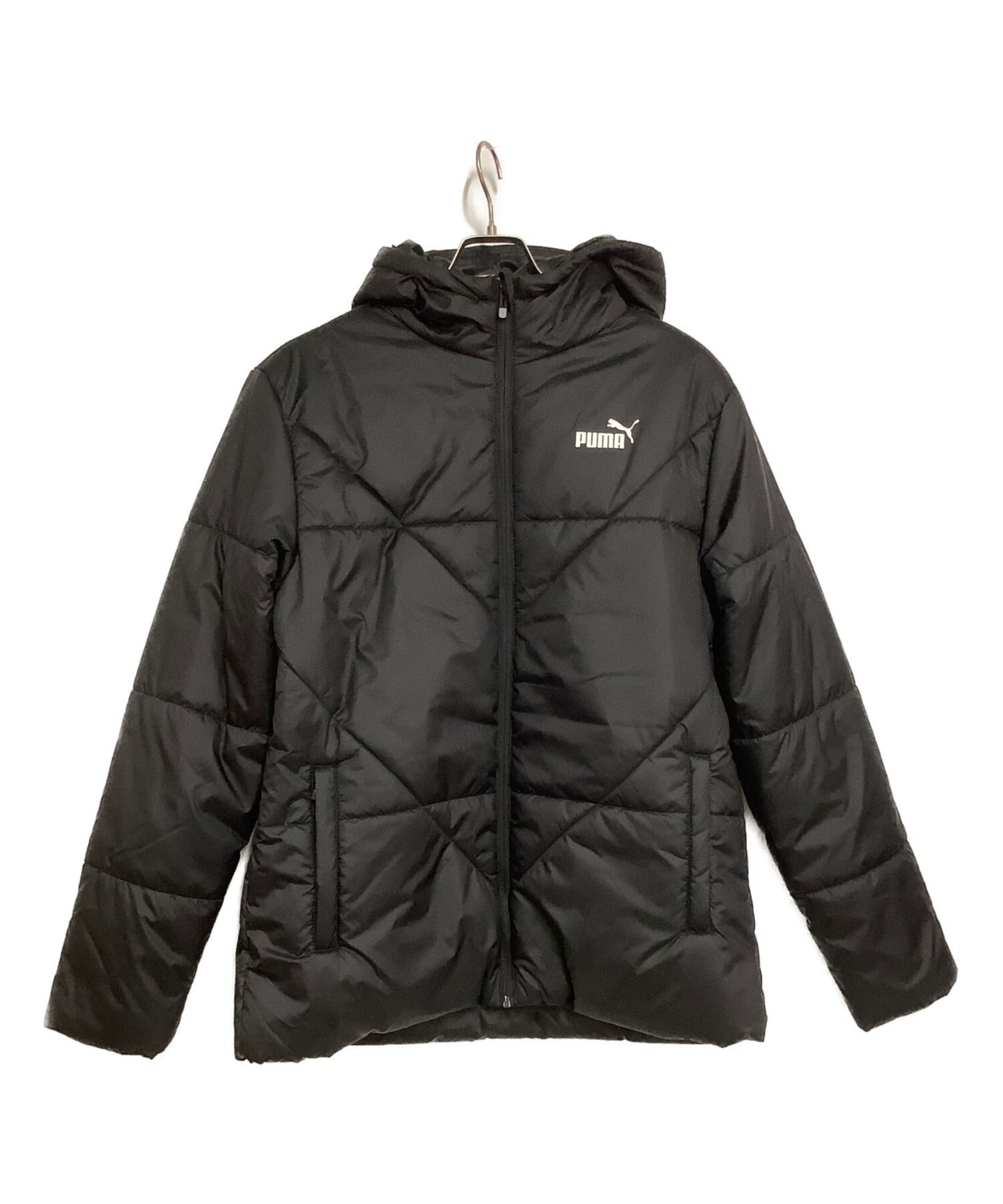 PUMA (プーマ) 中綿ジャケット ブラック サイズ:XL