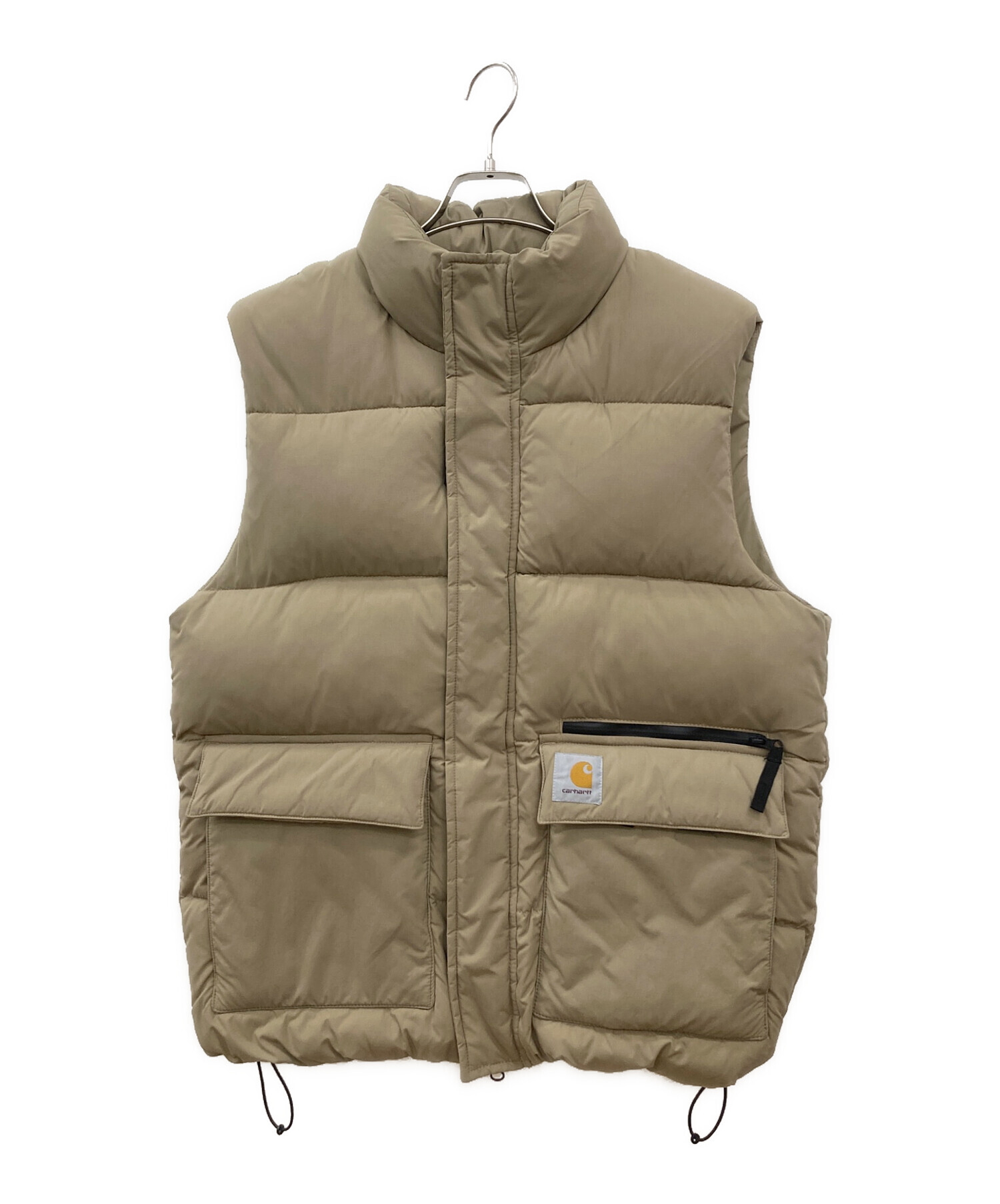 中古・古着通販】CarHartt (カーハート) ミルトンベスト ベージュ  