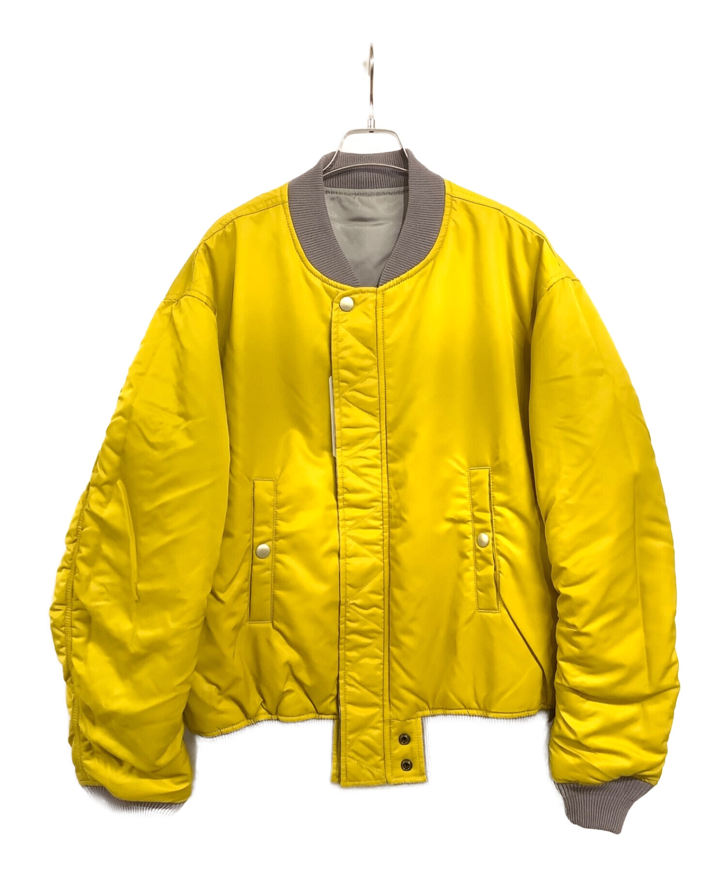 DIESEL (ディーゼル) MA-1ジャケット ライトグレー サイズ:XXL 未使用品