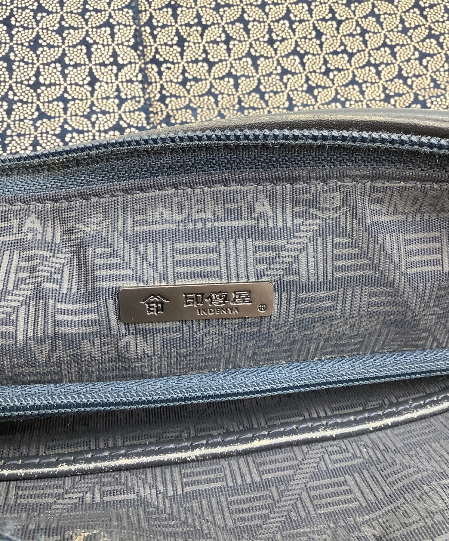 ⭐️未使用⭐️ 印傳屋 インデンヤ トロンプルイユ トップハンドル 