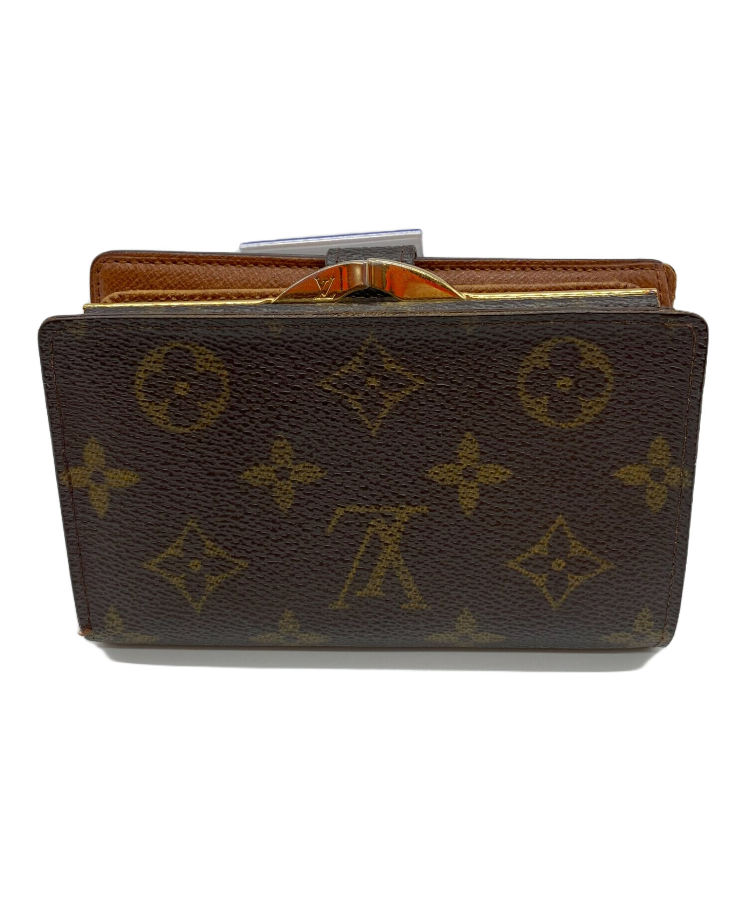 中古・古着通販】LOUIS VUITTON (ルイ ヴィトン) 2つ折り財布 ブラウン 