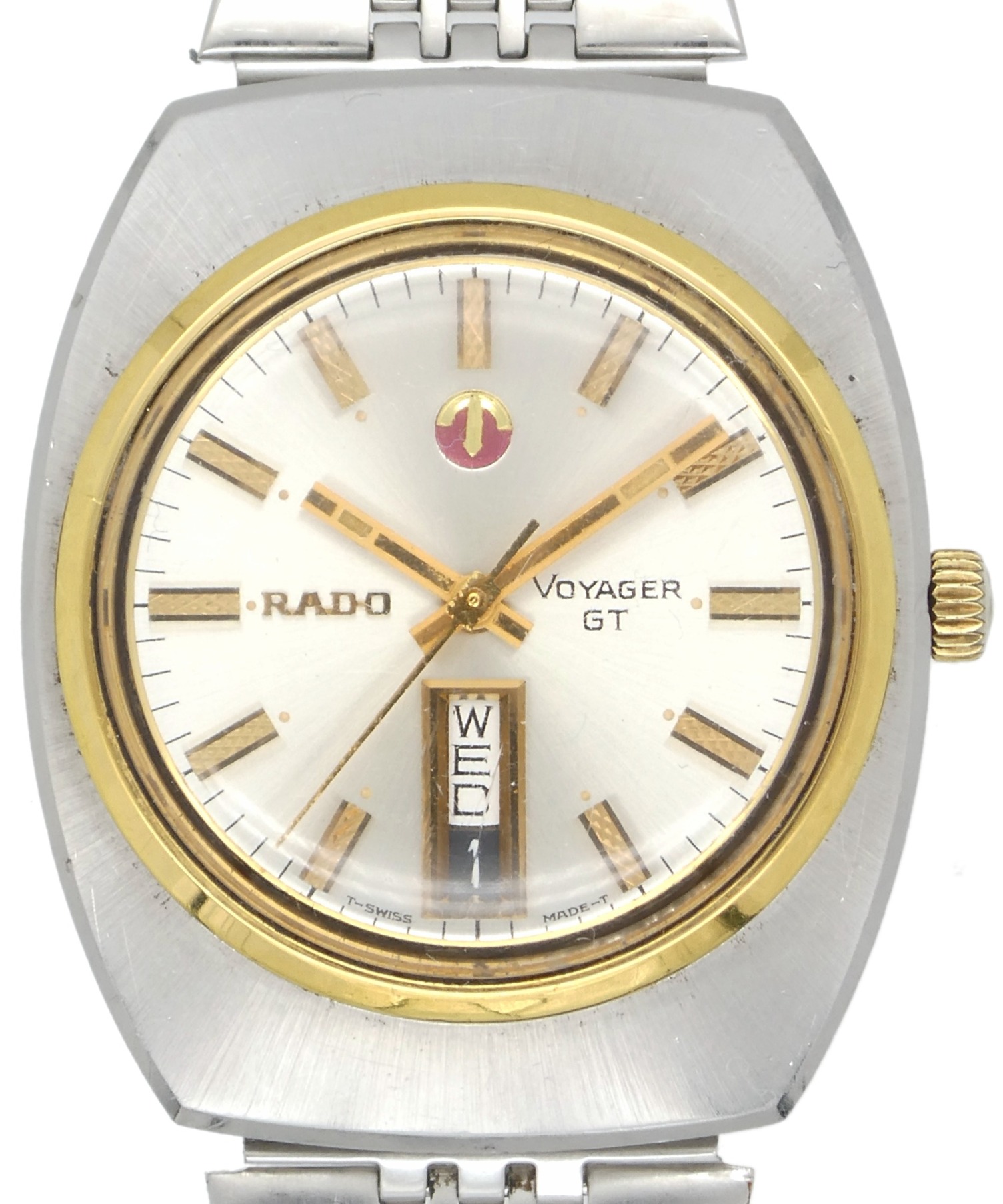 RADO (ラドー) VOYAGER GT 自動巻き ヴィンテージ腕時計 シルバー