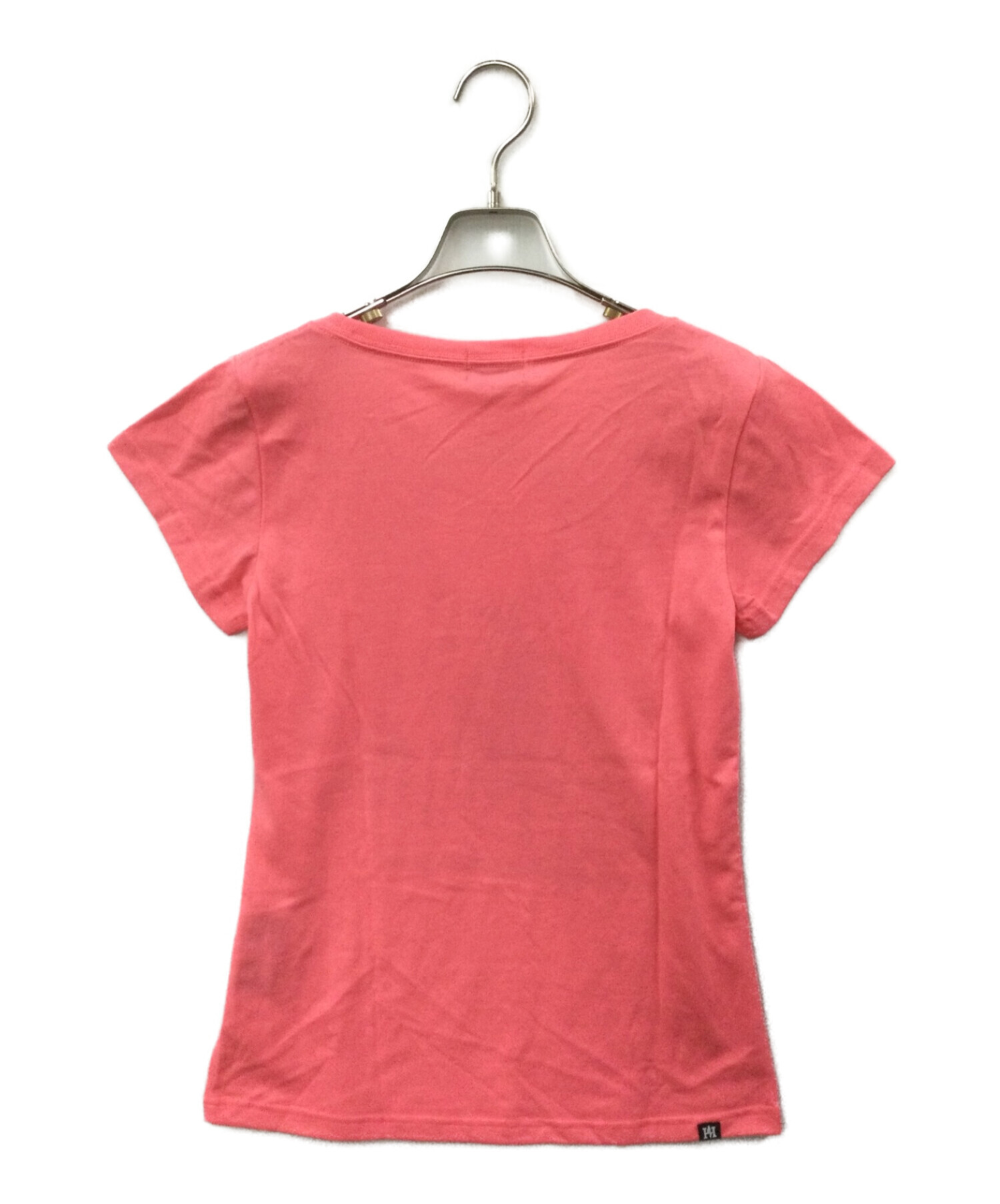 ヒステリックグラマー 半袖Tシャツ ピンク フリーサイズ