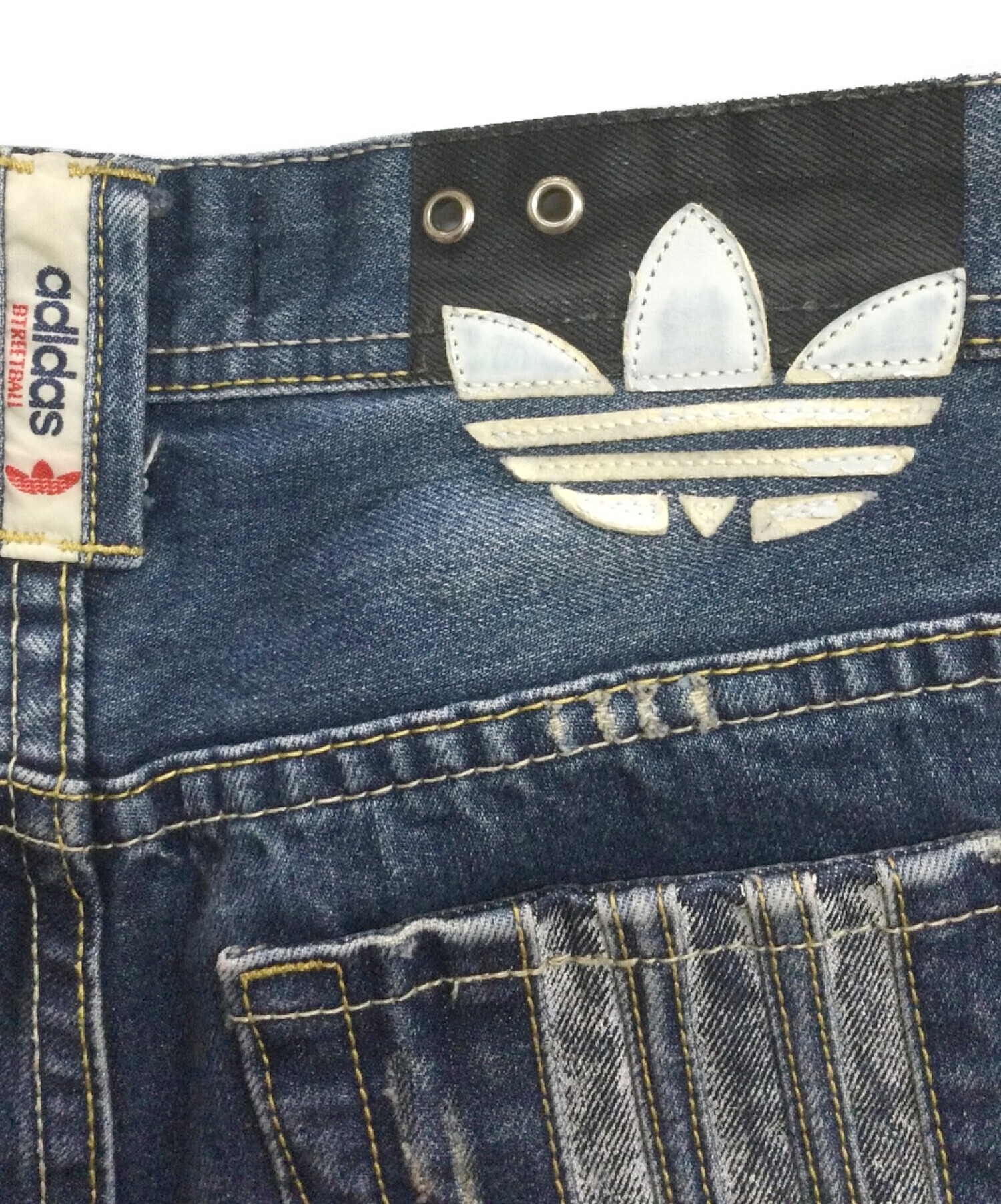 中古・古着通販】adidas (アディダス) DIESEL (ディーゼル) デニム 