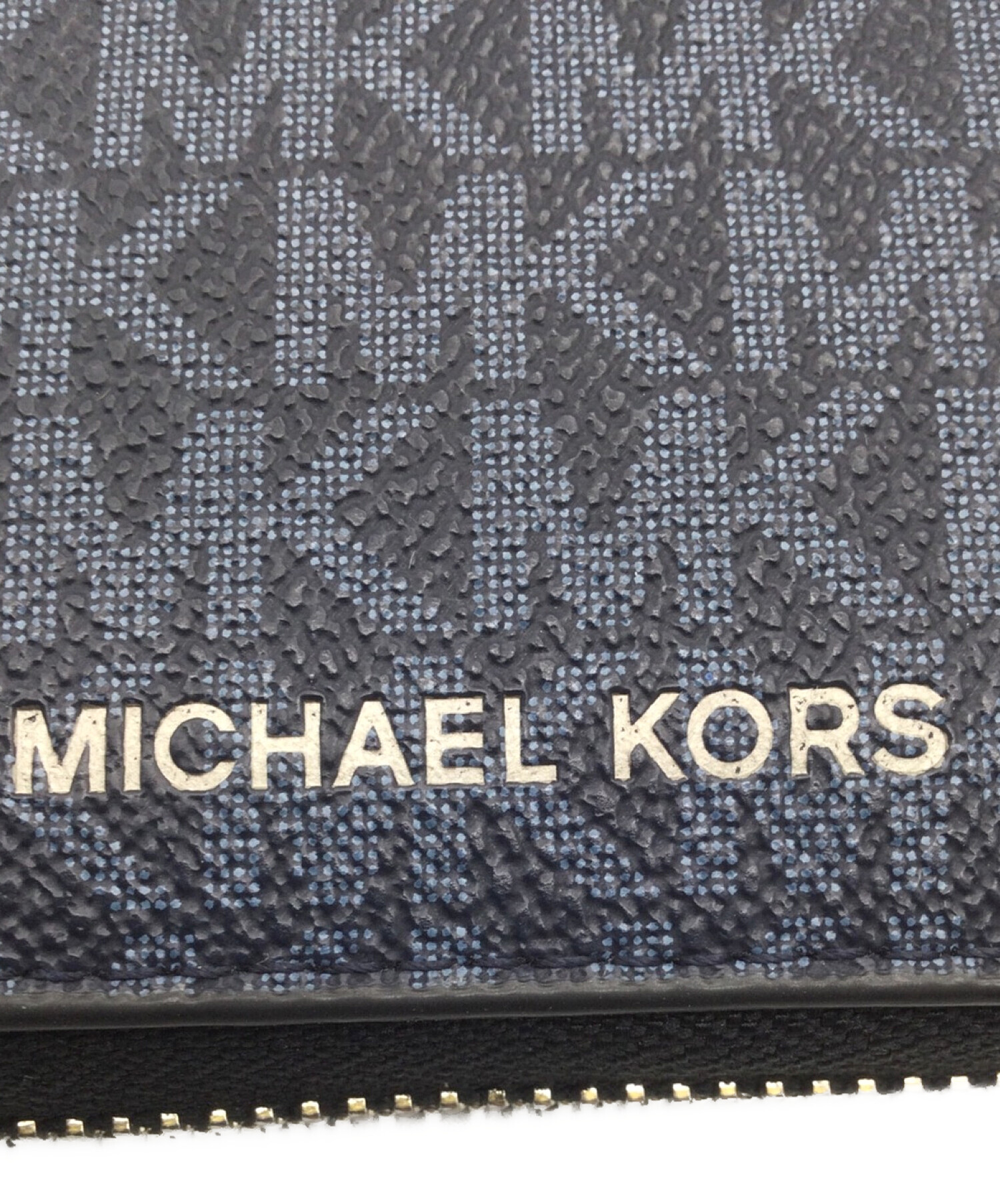 中古・古着通販】MICHAEL KORS (マイケルコース) 長財布 テックジップ 